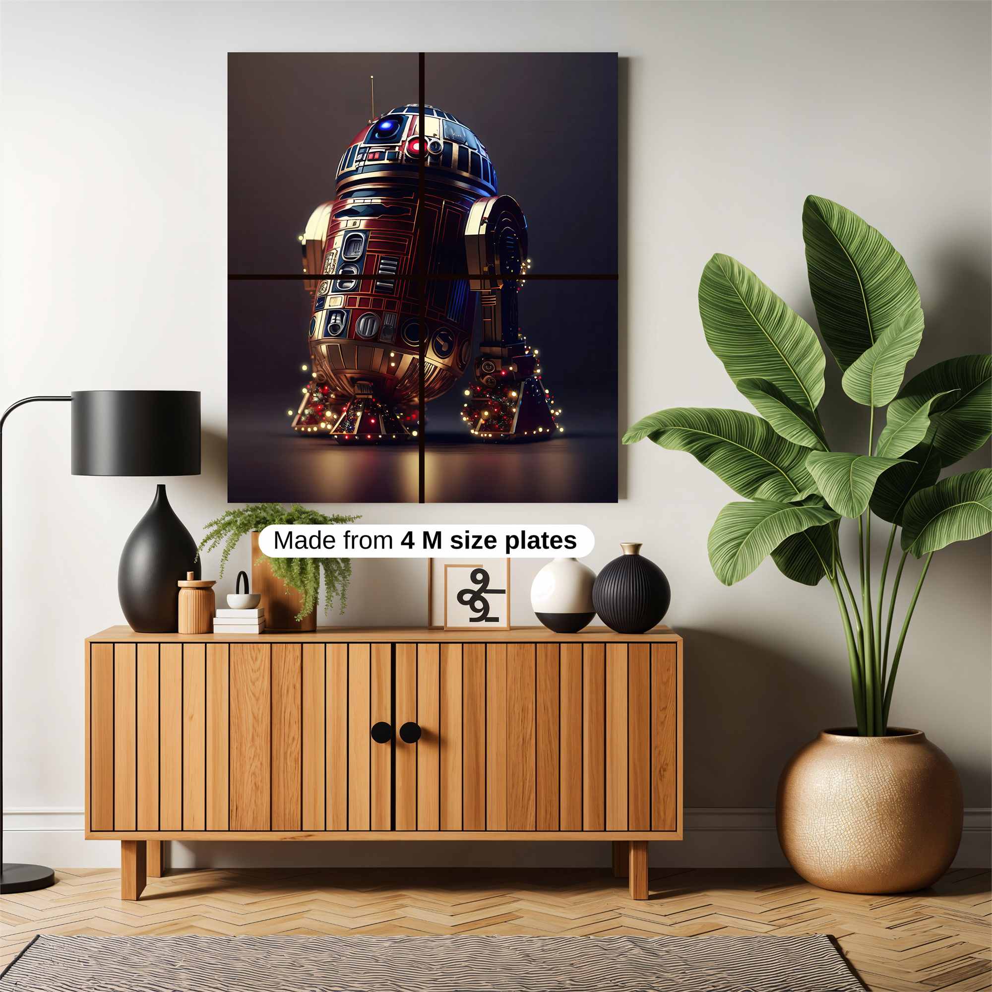 R2-D2 Festive Safe Wall Magnetic / M