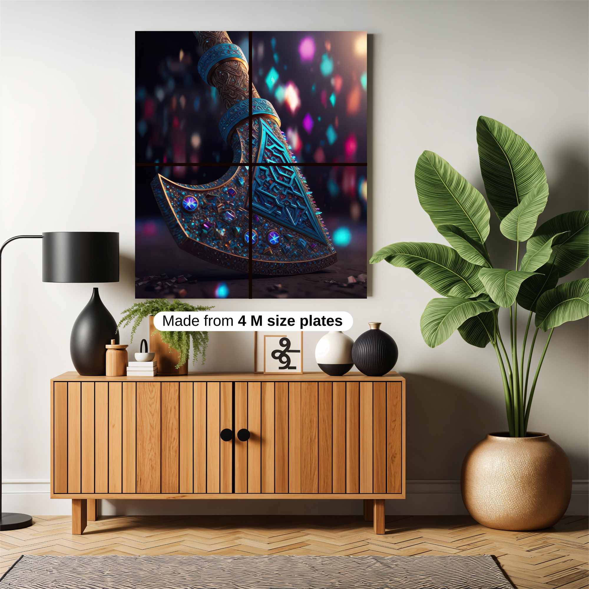 Axe Enchantment Safe Wall Magnetic / M