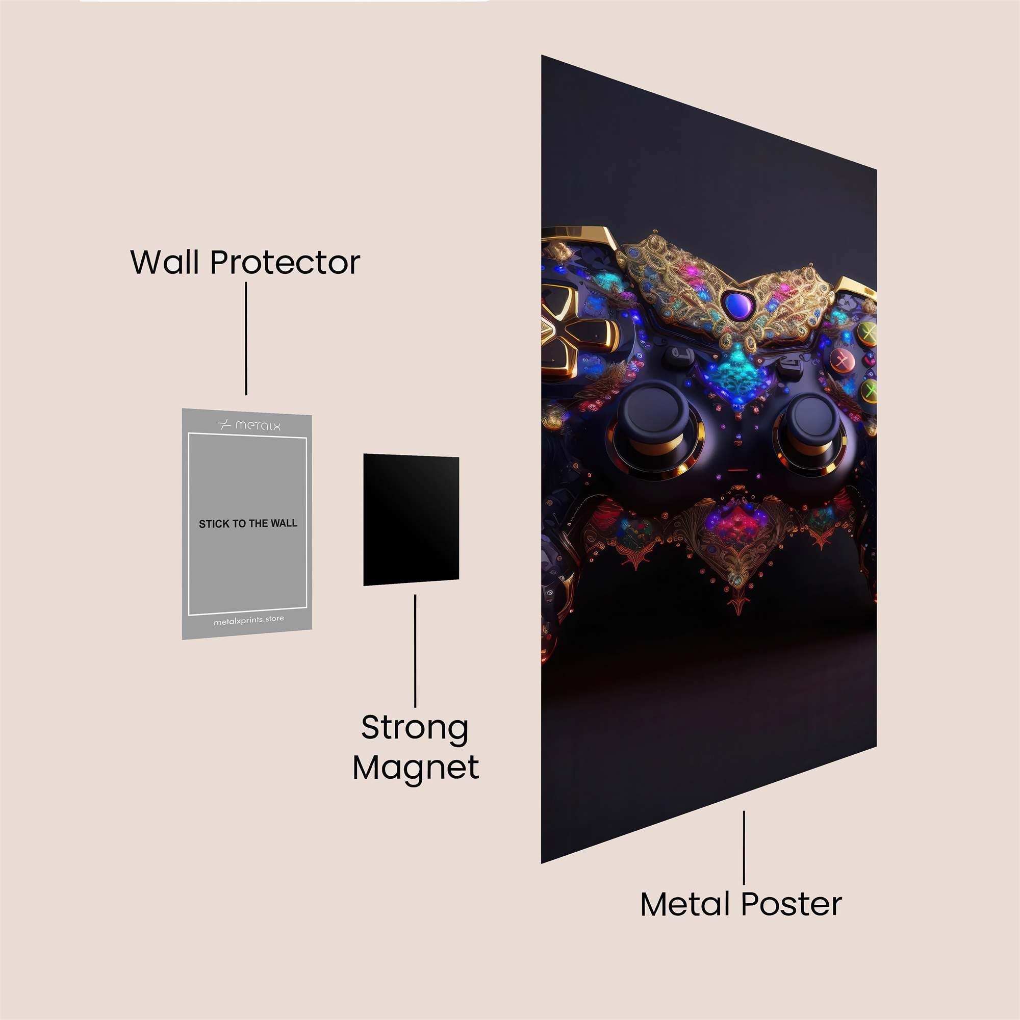 Arcane Rapture Safe Wall Magnetic / M