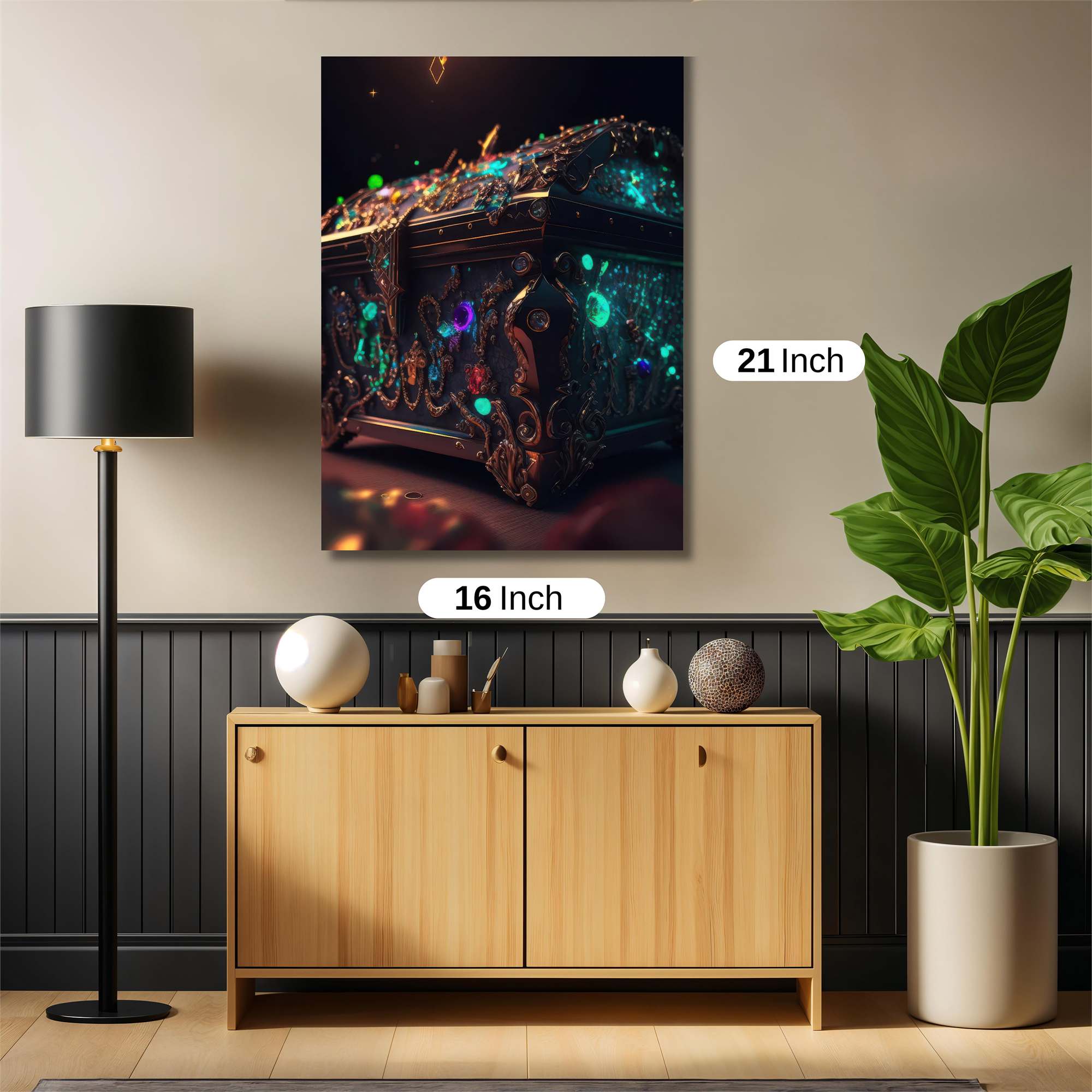Jewel Enchantment Safe Wall Magnetic / M