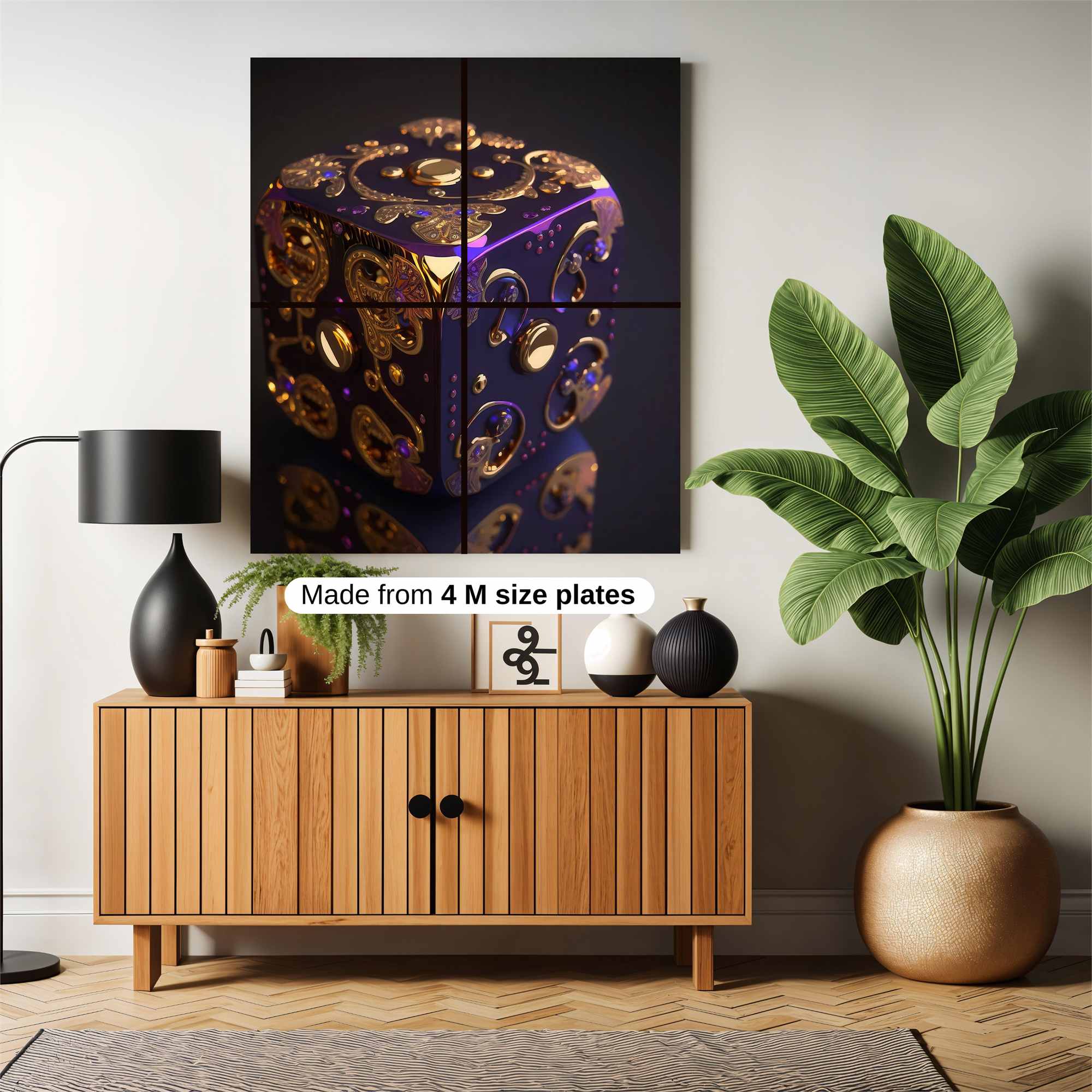 Mystic Cube Safe Wall Magnetic / M
