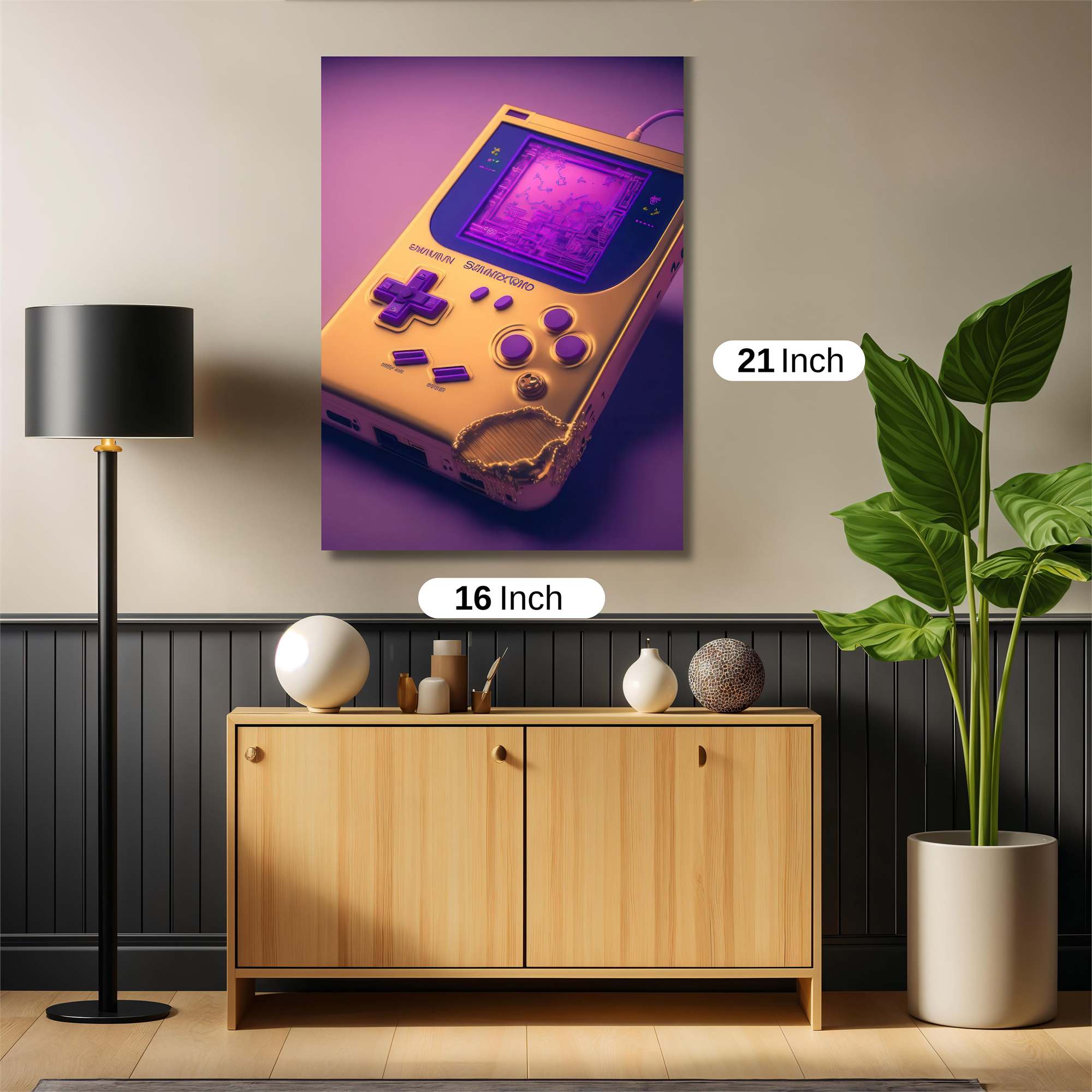 Gameboy Gloom Safe Wall Magnetic / M