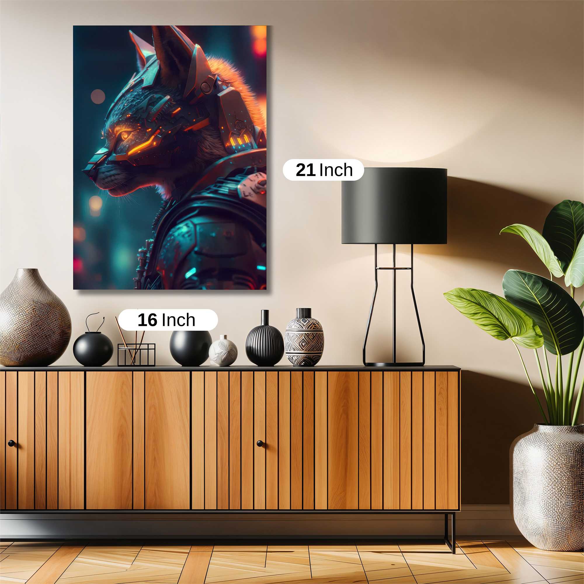 Cyber Fox Safe Wall Magnetic / M