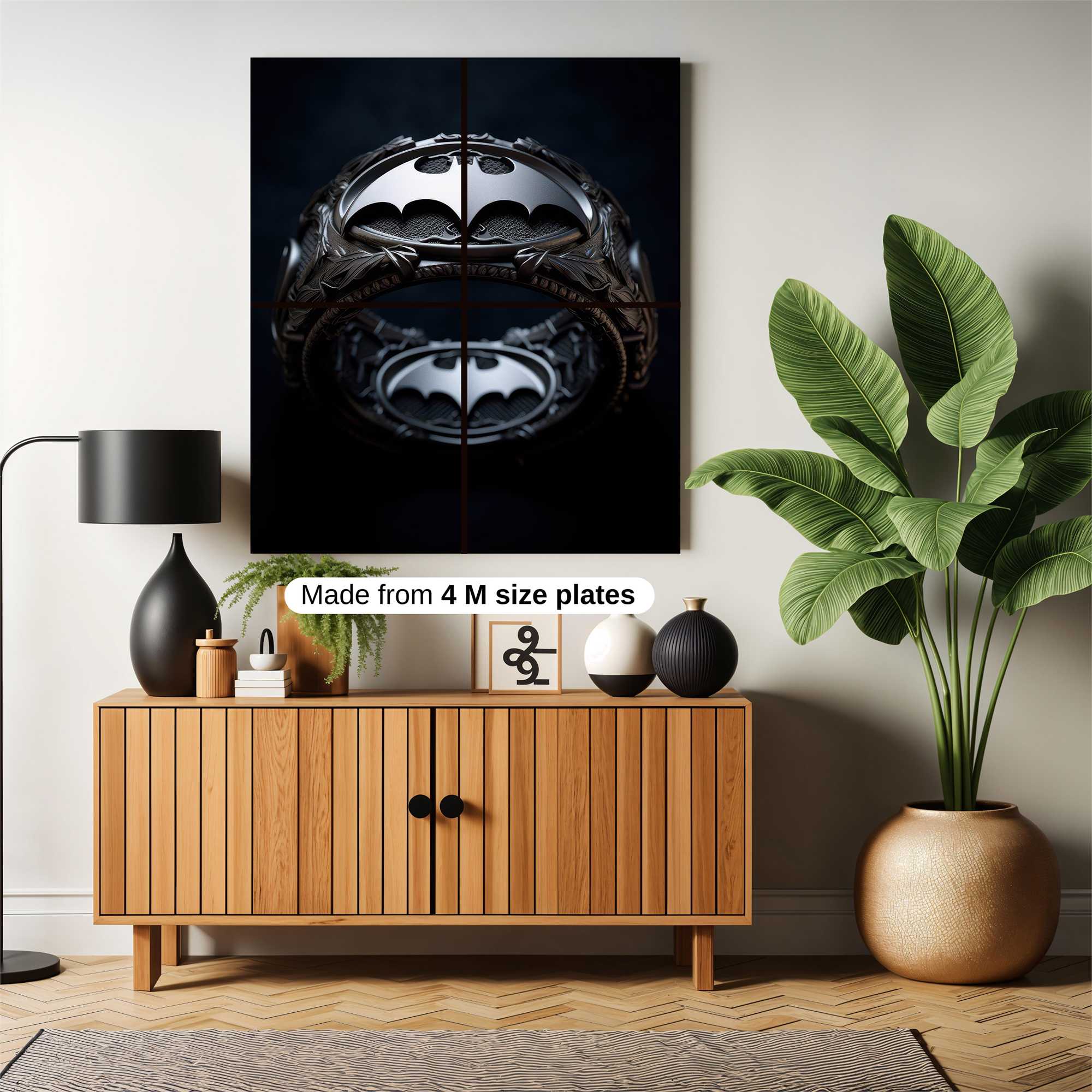 Batman Brooding Safe Wall Magnetic / M