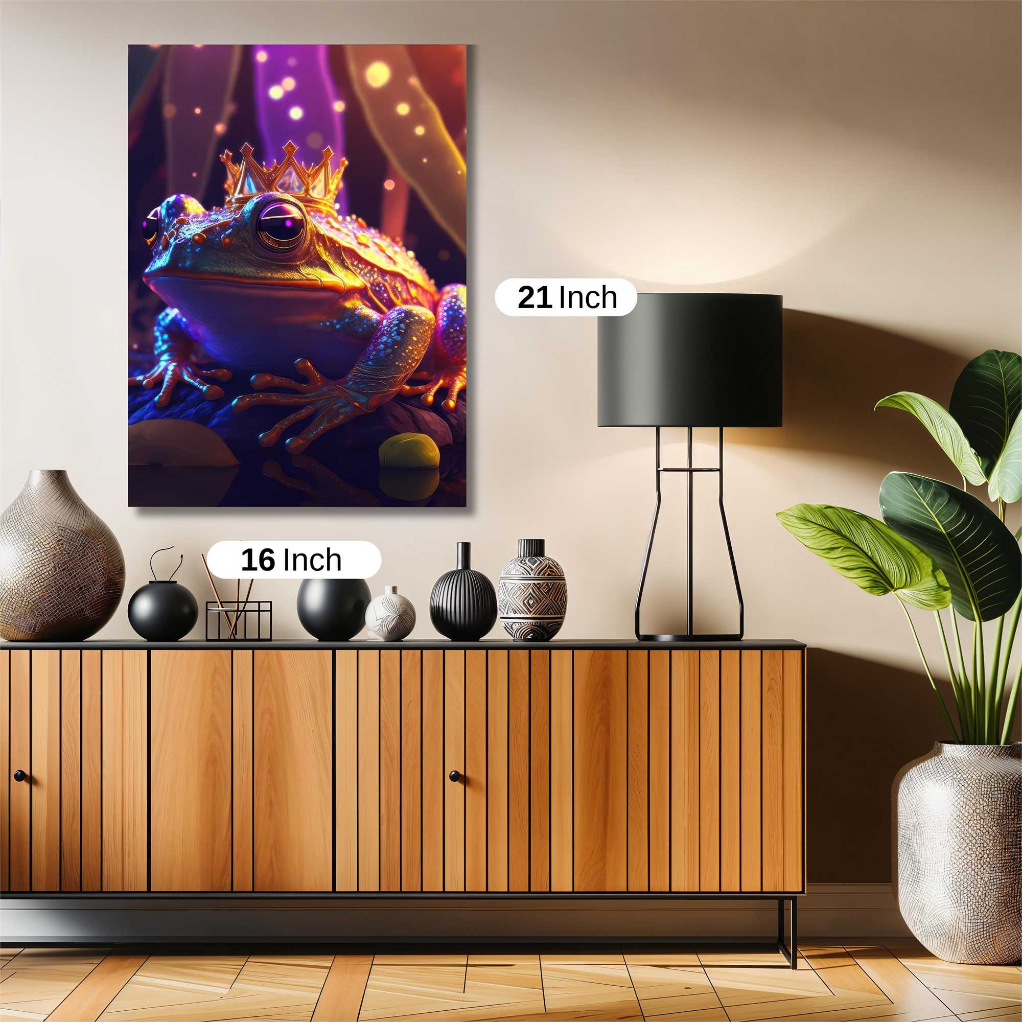 Frog Royalty Safe Wall Magnetic / M