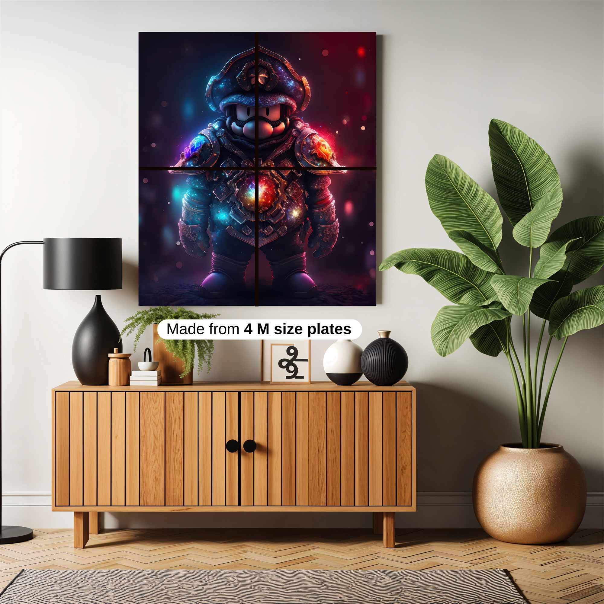 Mario Cosmic Safe Wall Magnetic / M