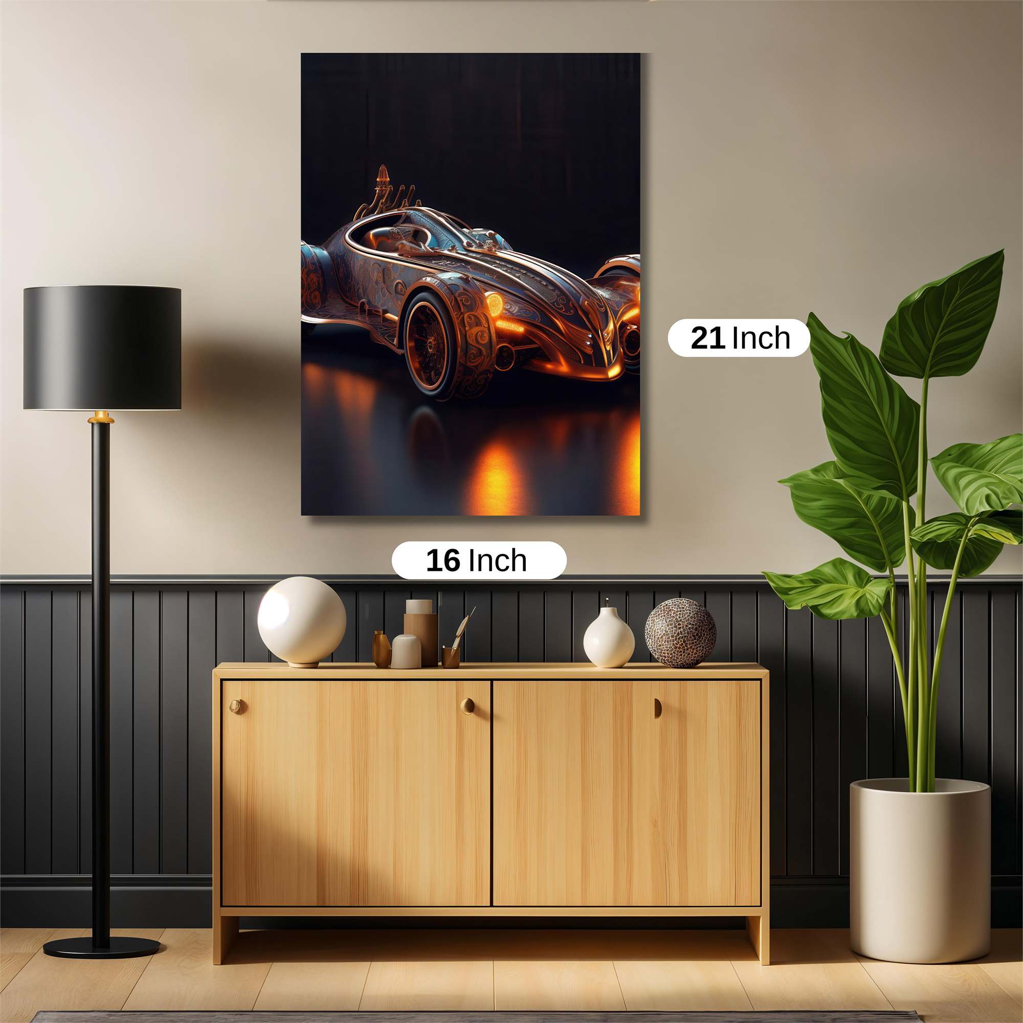 Steampunk Velocity Safe Wall Magnetic / M