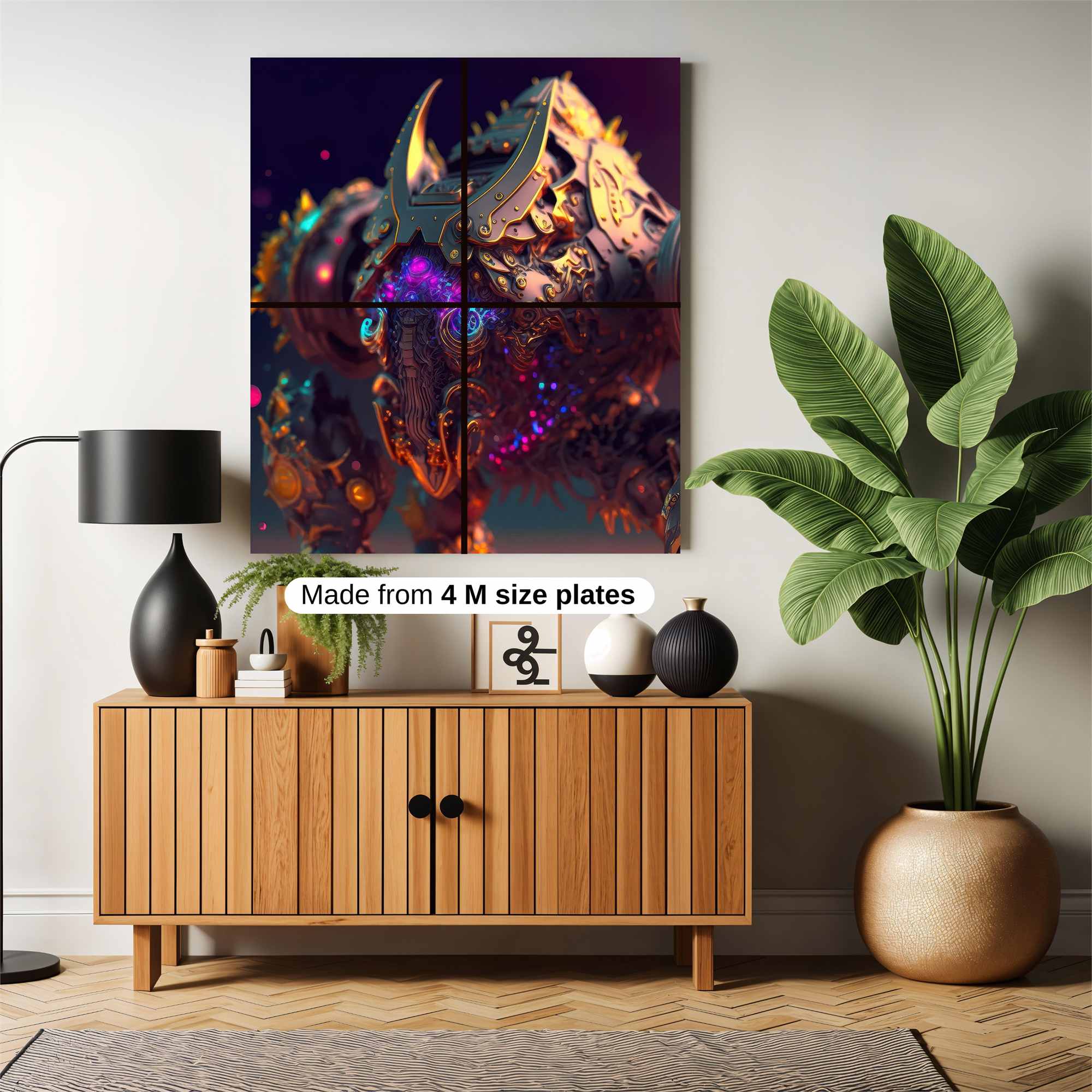 Mecha Radiant Safe Wall Magnetic / M