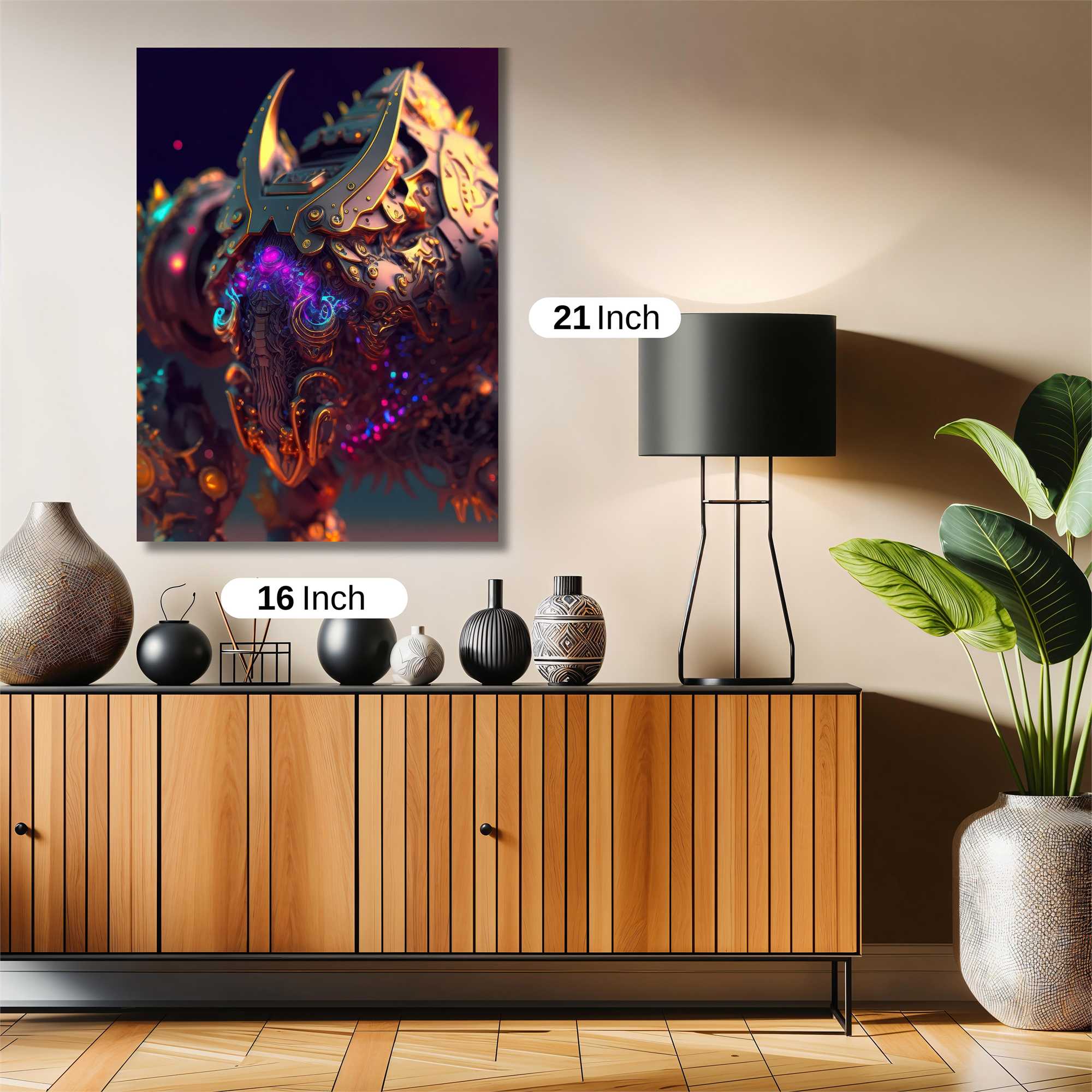 Mecha Radiant Safe Wall Magnetic / M