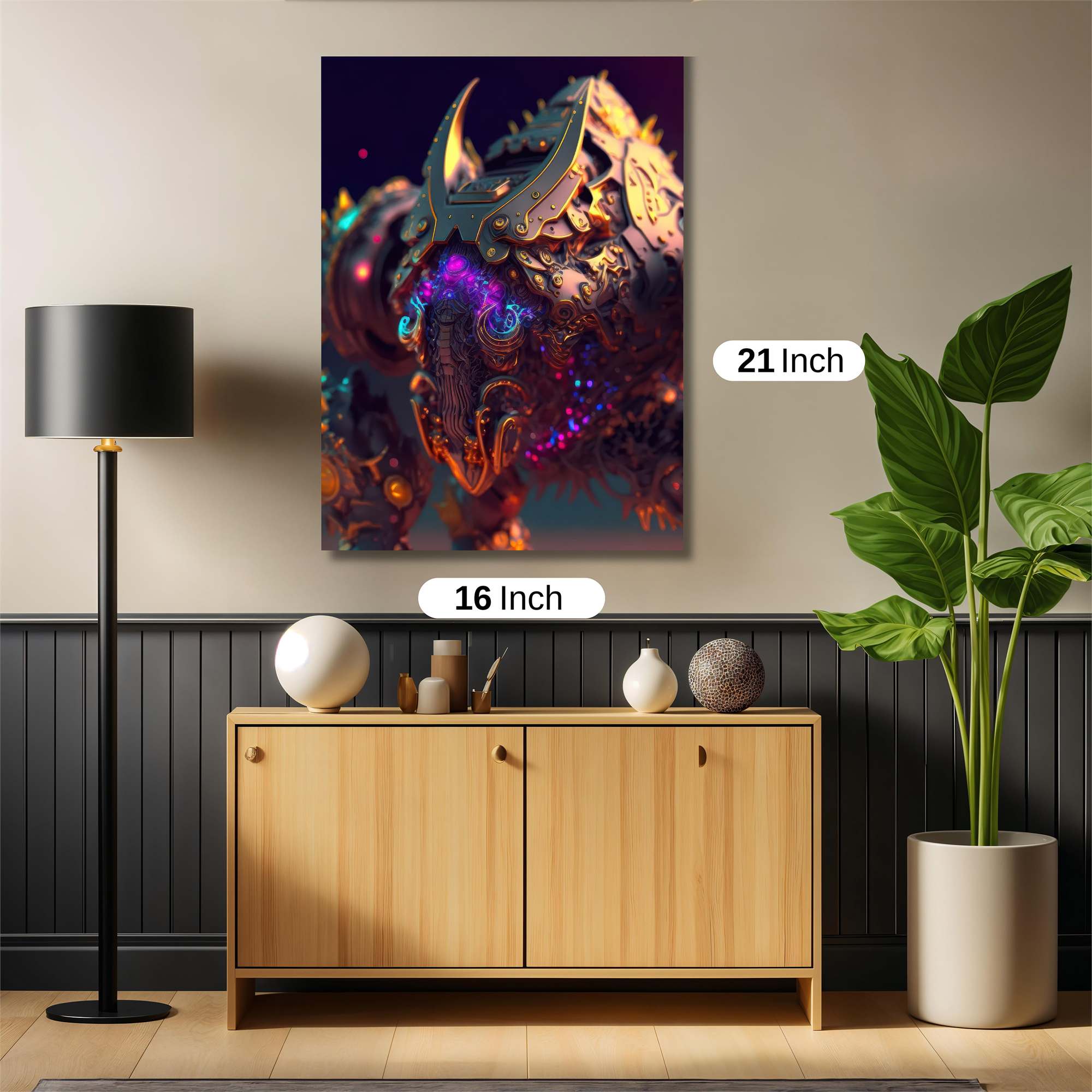 Mecha Radiant Safe Wall Magnetic / M