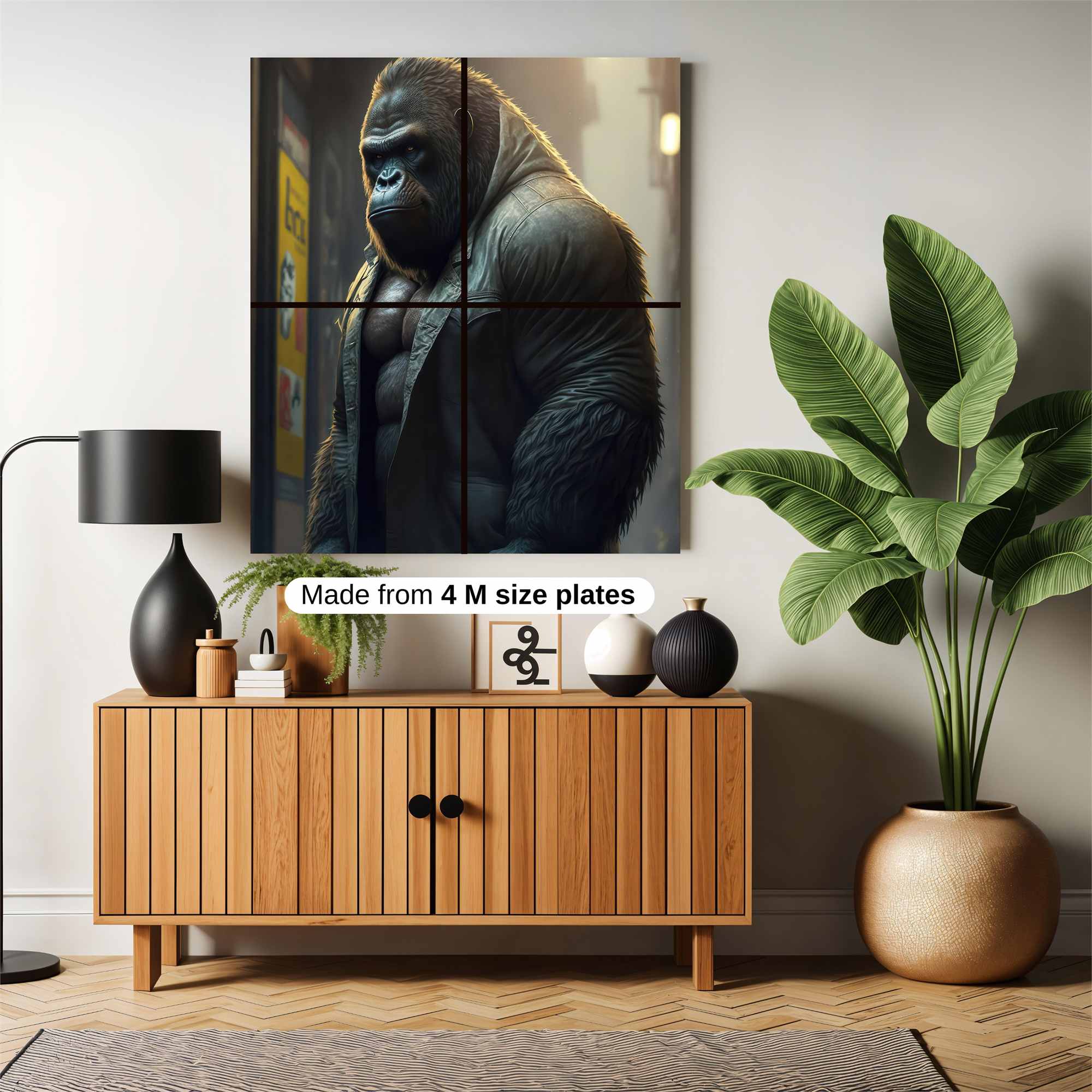 Gorilla Grit Safe Wall Magnetic / M