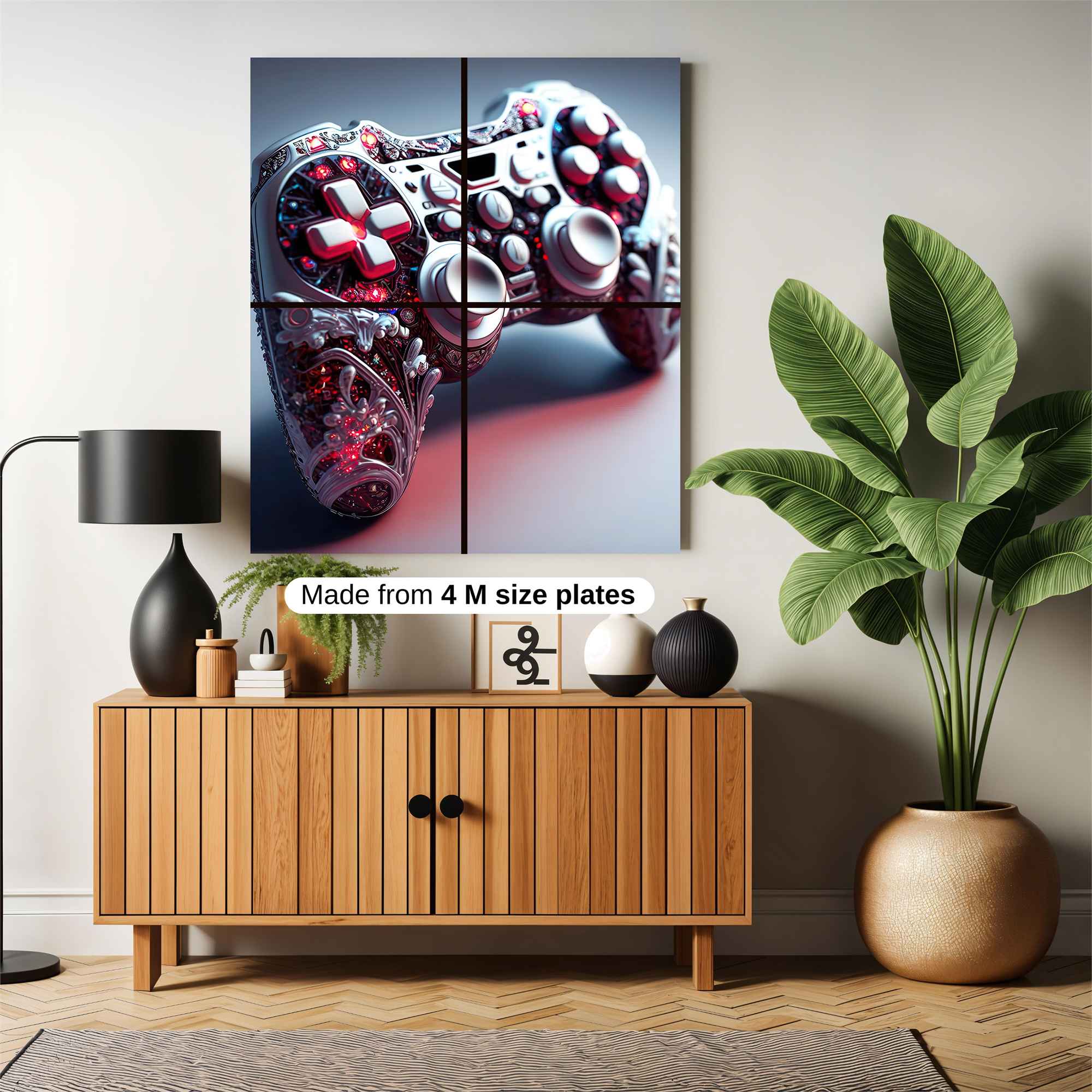 Jeweled Elegance Safe Wall Magnetic / M
