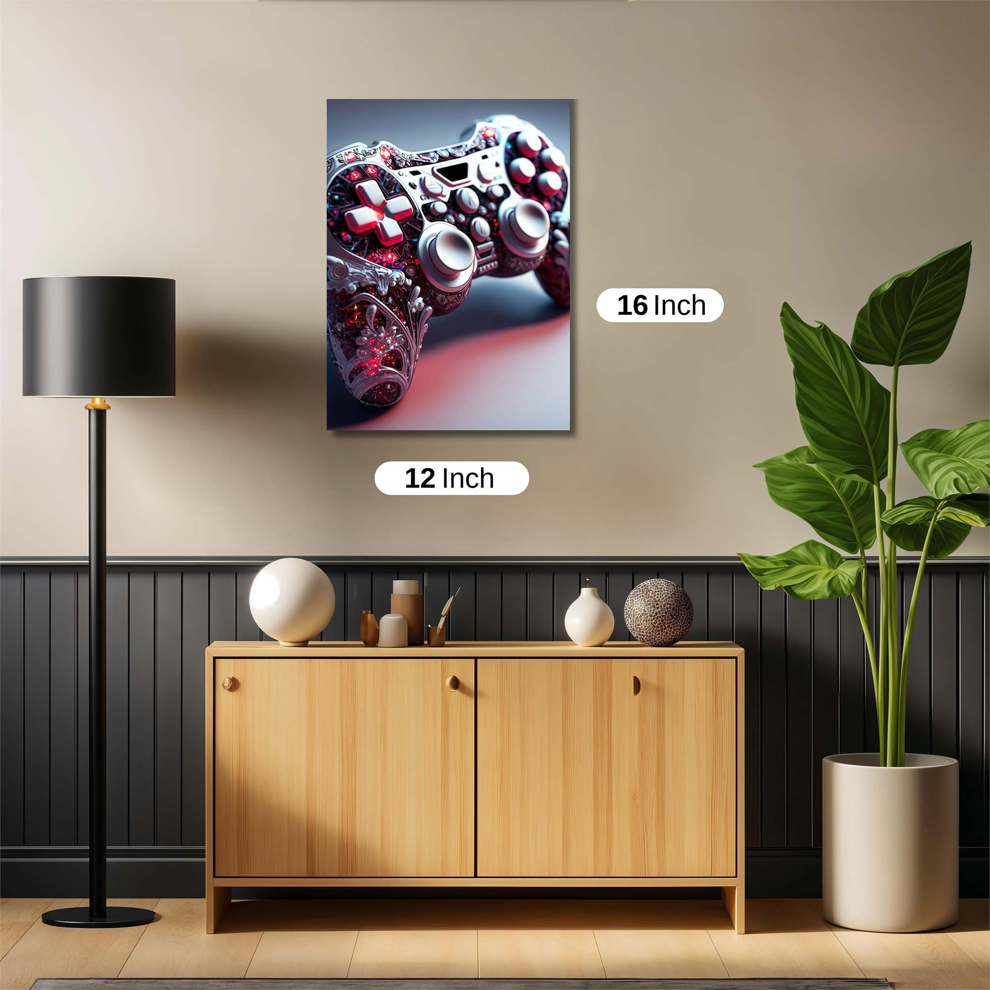 Jeweled Elegance Safe Wall Magnetic / M