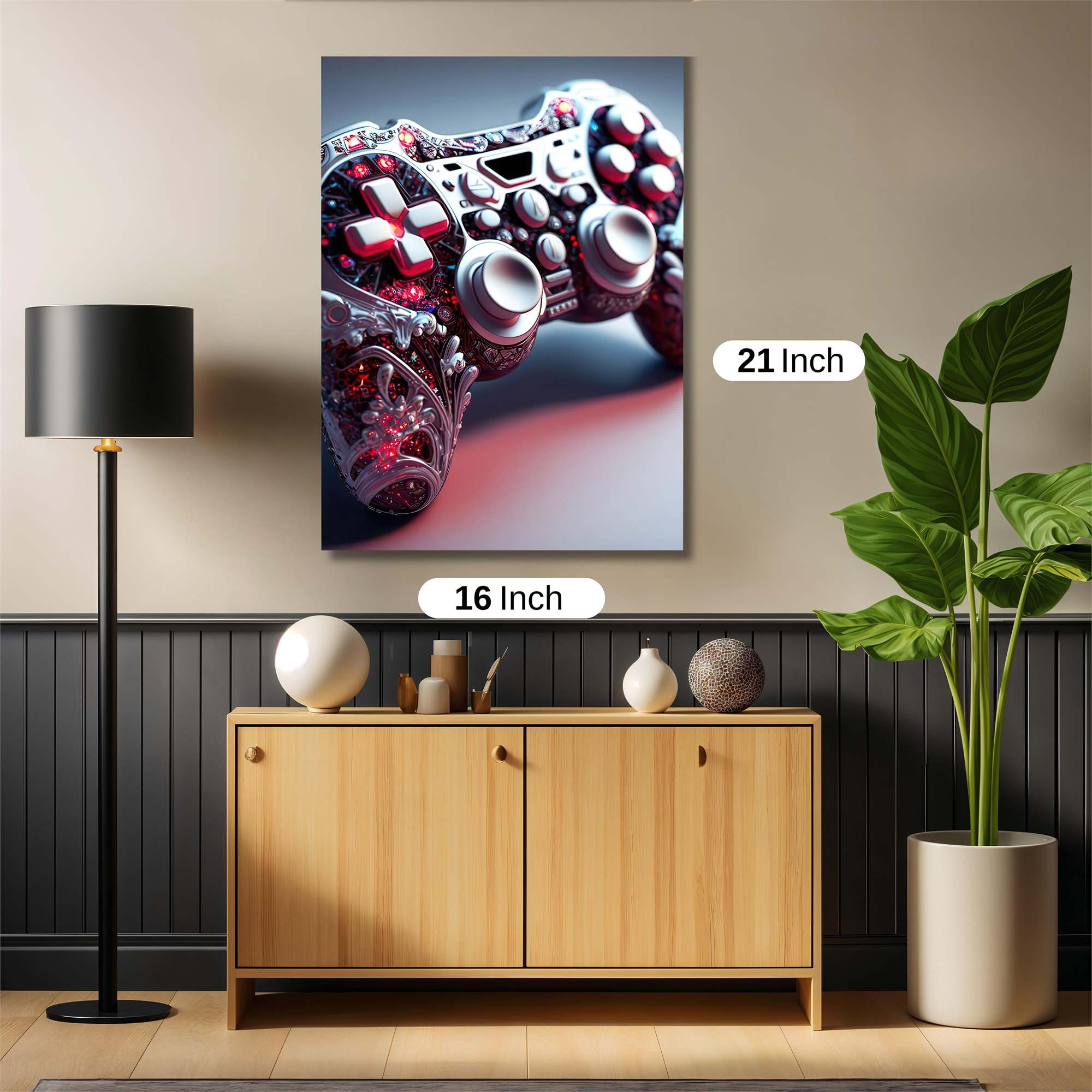 Jeweled Elegance Safe Wall Magnetic / M