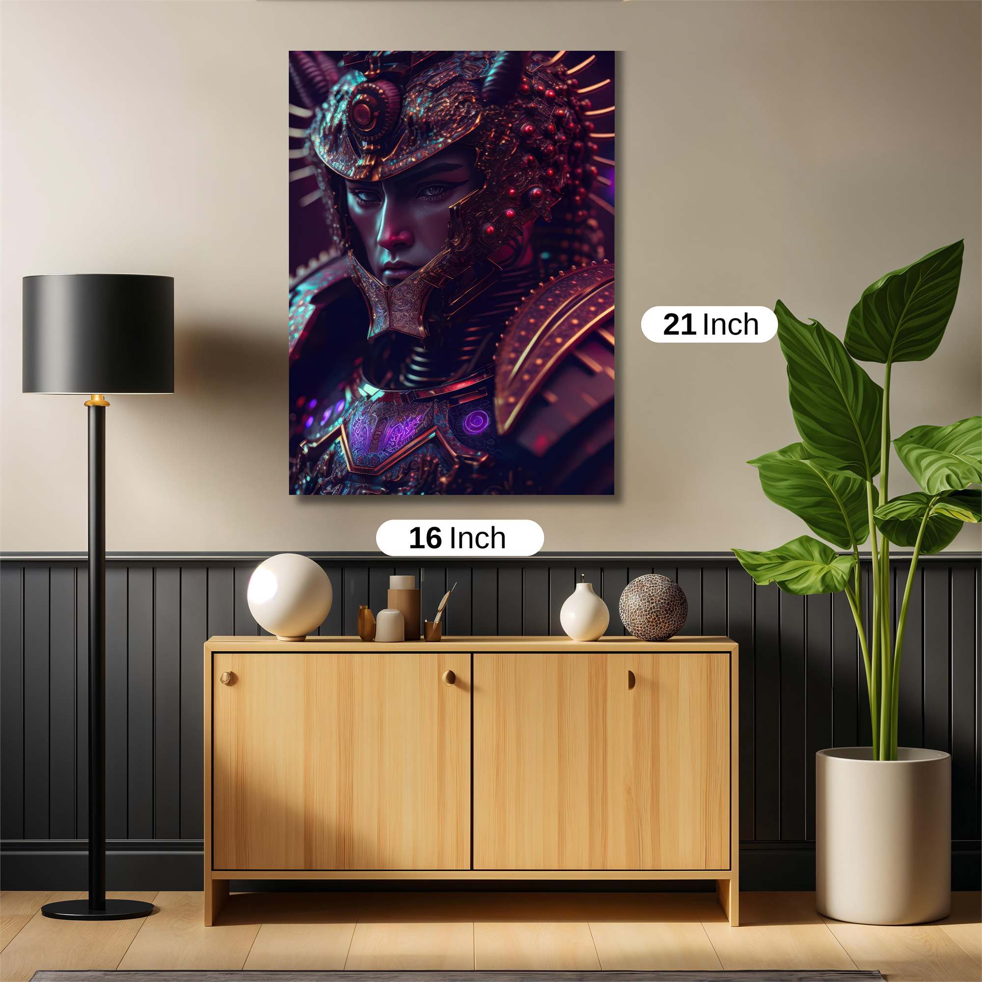 Samurai Serenity Safe Wall Magnetic / M