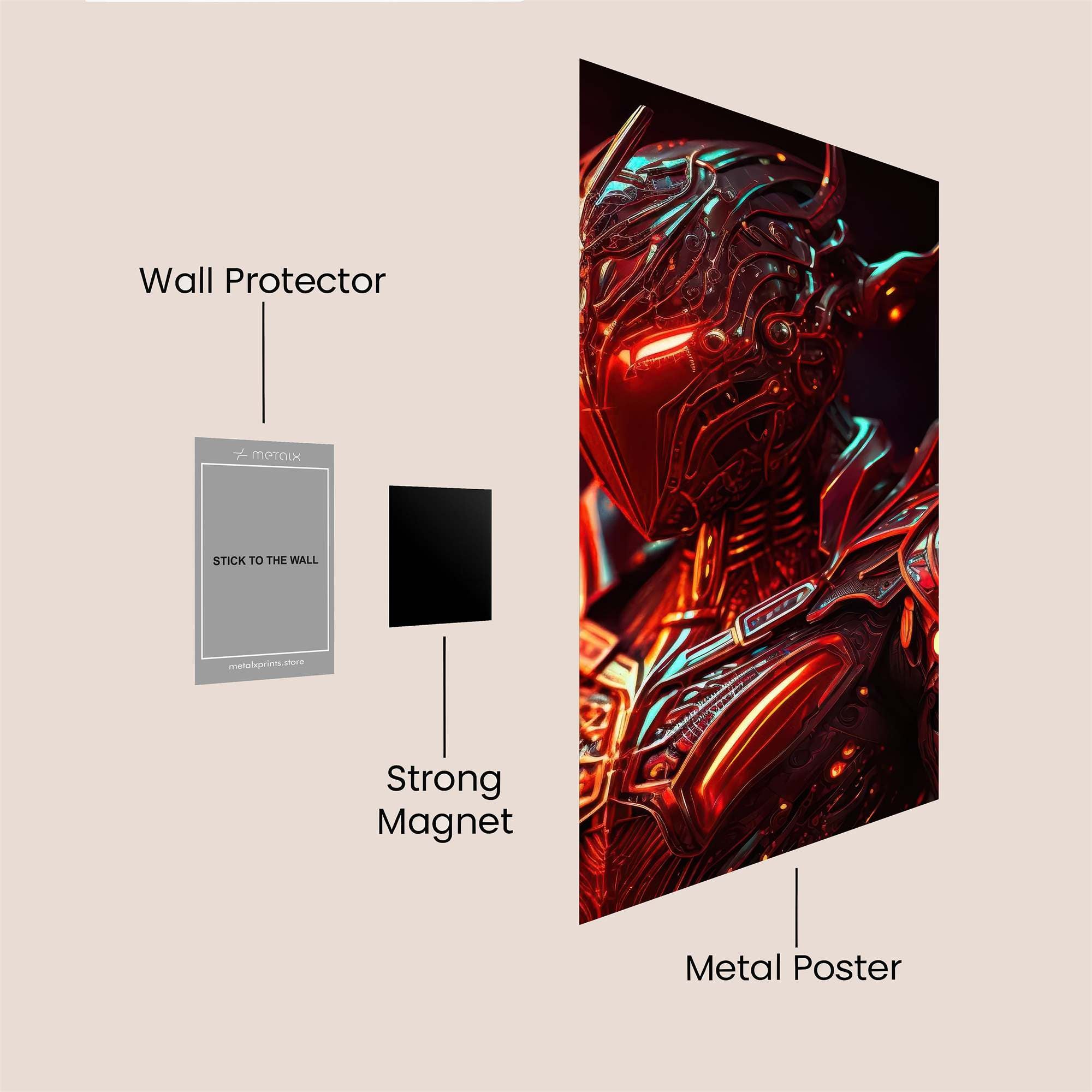 Demon Sentinel Safe Wall Magnetic / M