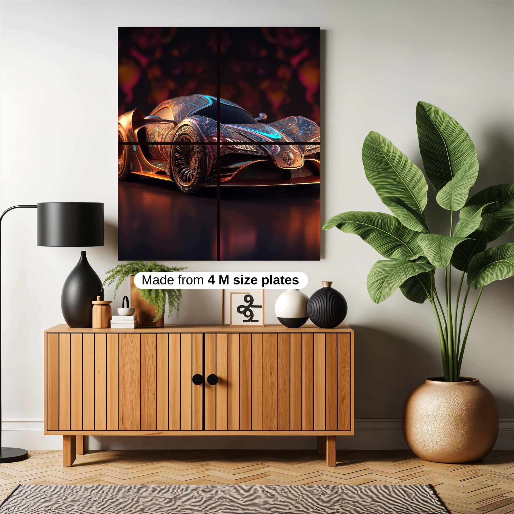 Psychedelic Speed Safe Wall Magnetic / M
