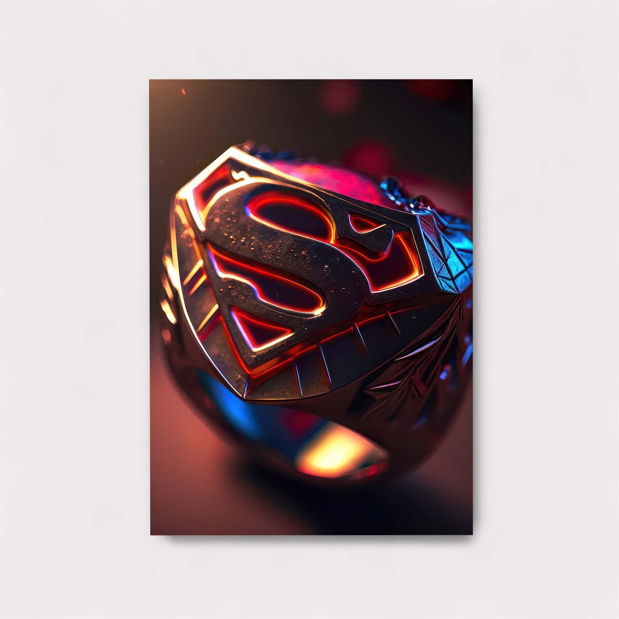 Superman Radiant Safe Wall Magnetic / M