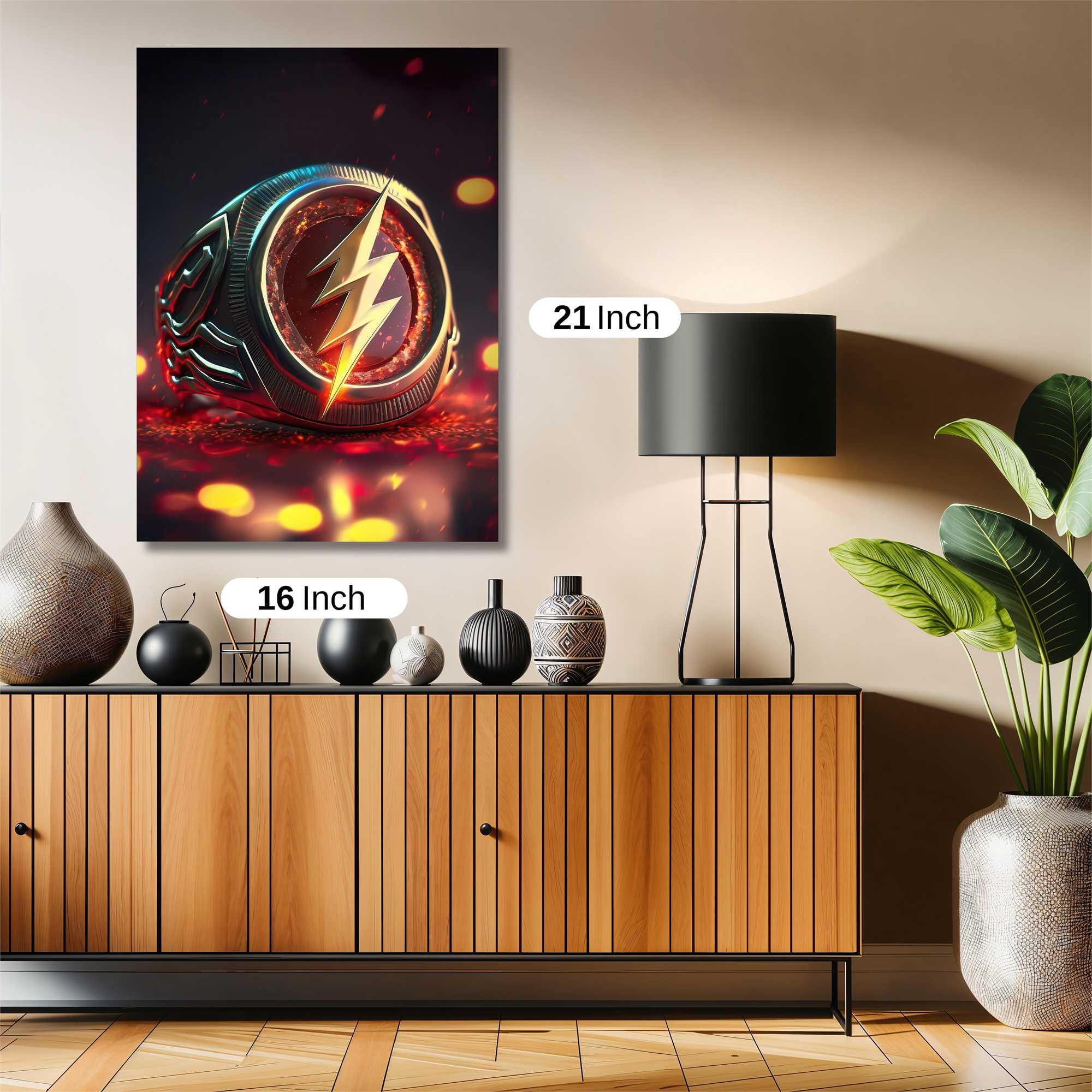 Flash Blaze Safe Wall Magnetic / M