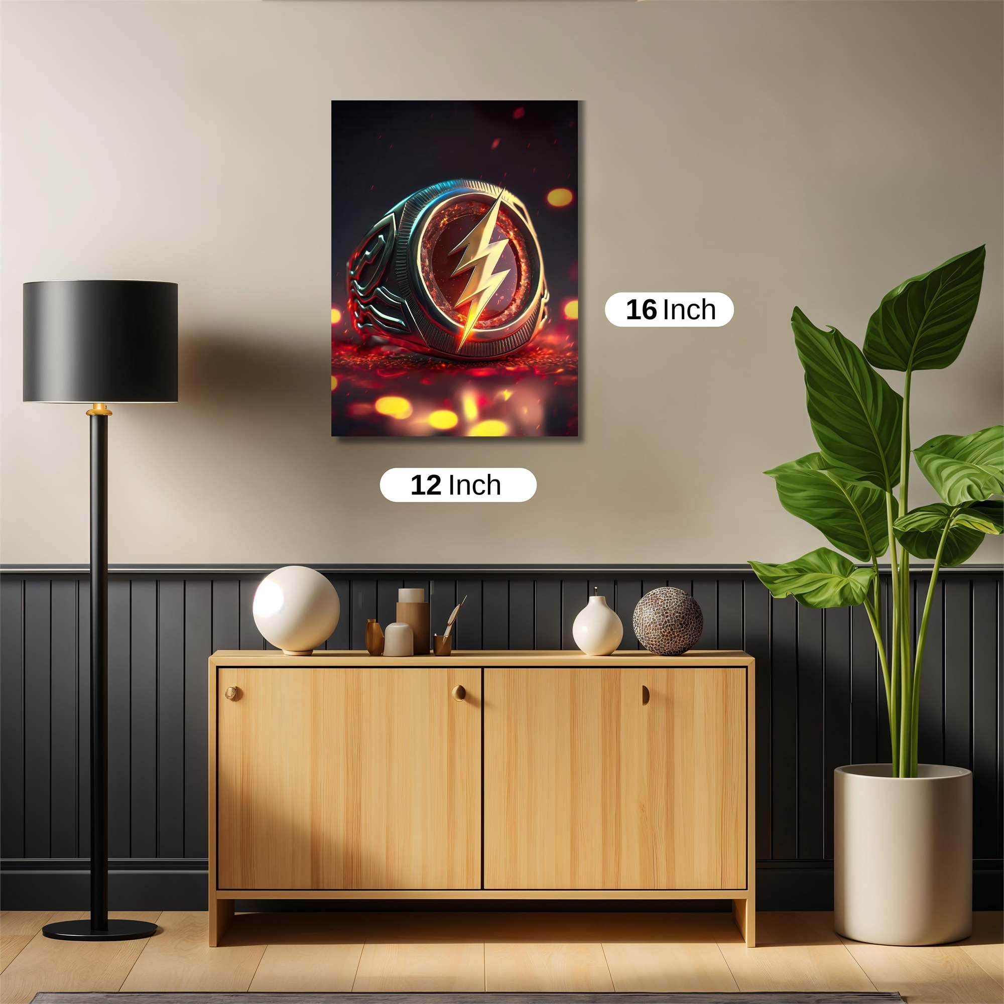 Flash Blaze Safe Wall Magnetic / M