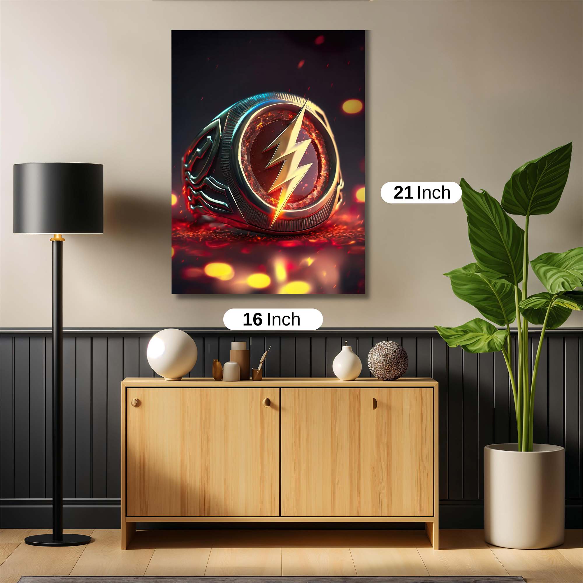 Flash Blaze Safe Wall Magnetic / M