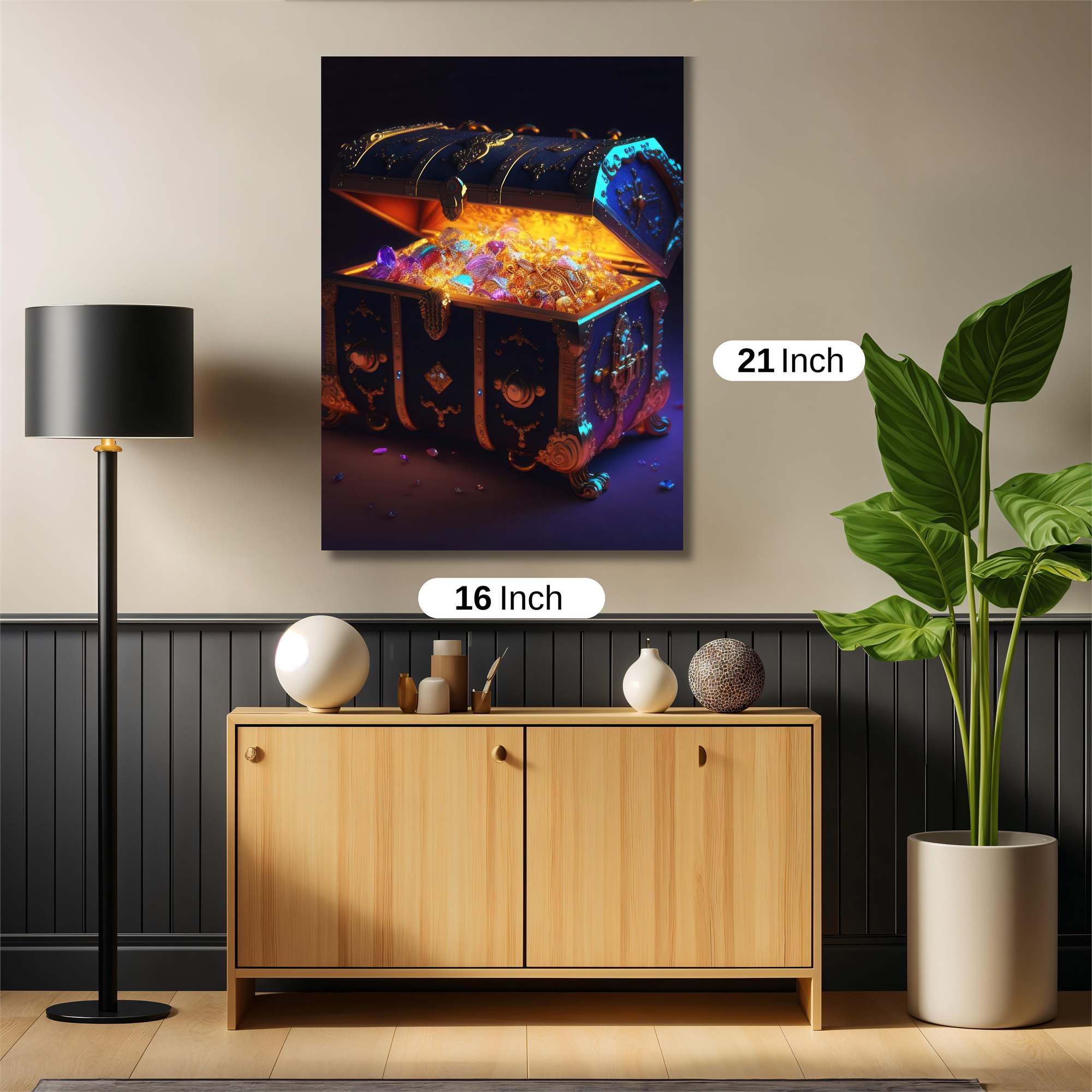 Treasure Radiant Safe Wall Magnetic / M
