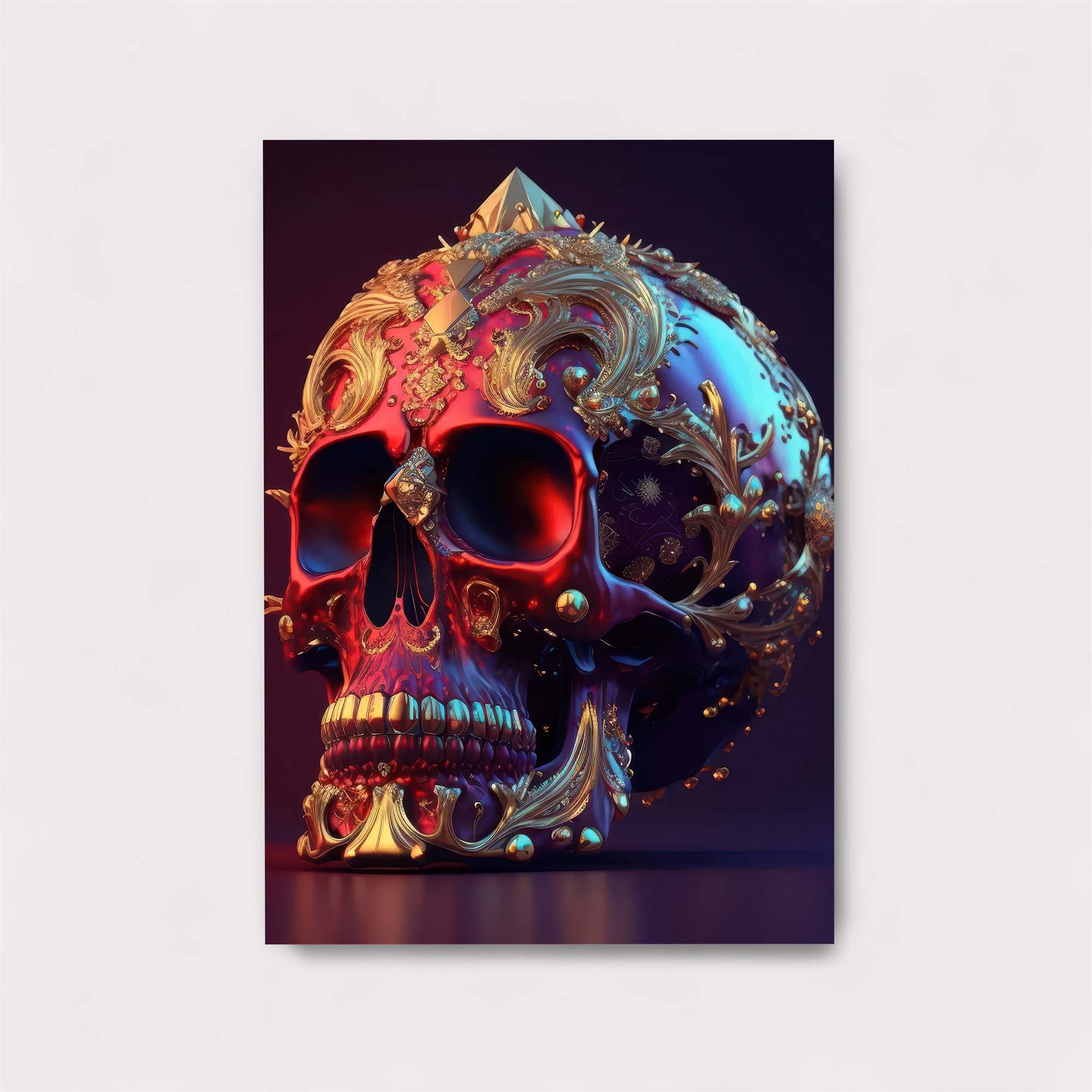 Skull Regal Safe Wall Magnetic / M