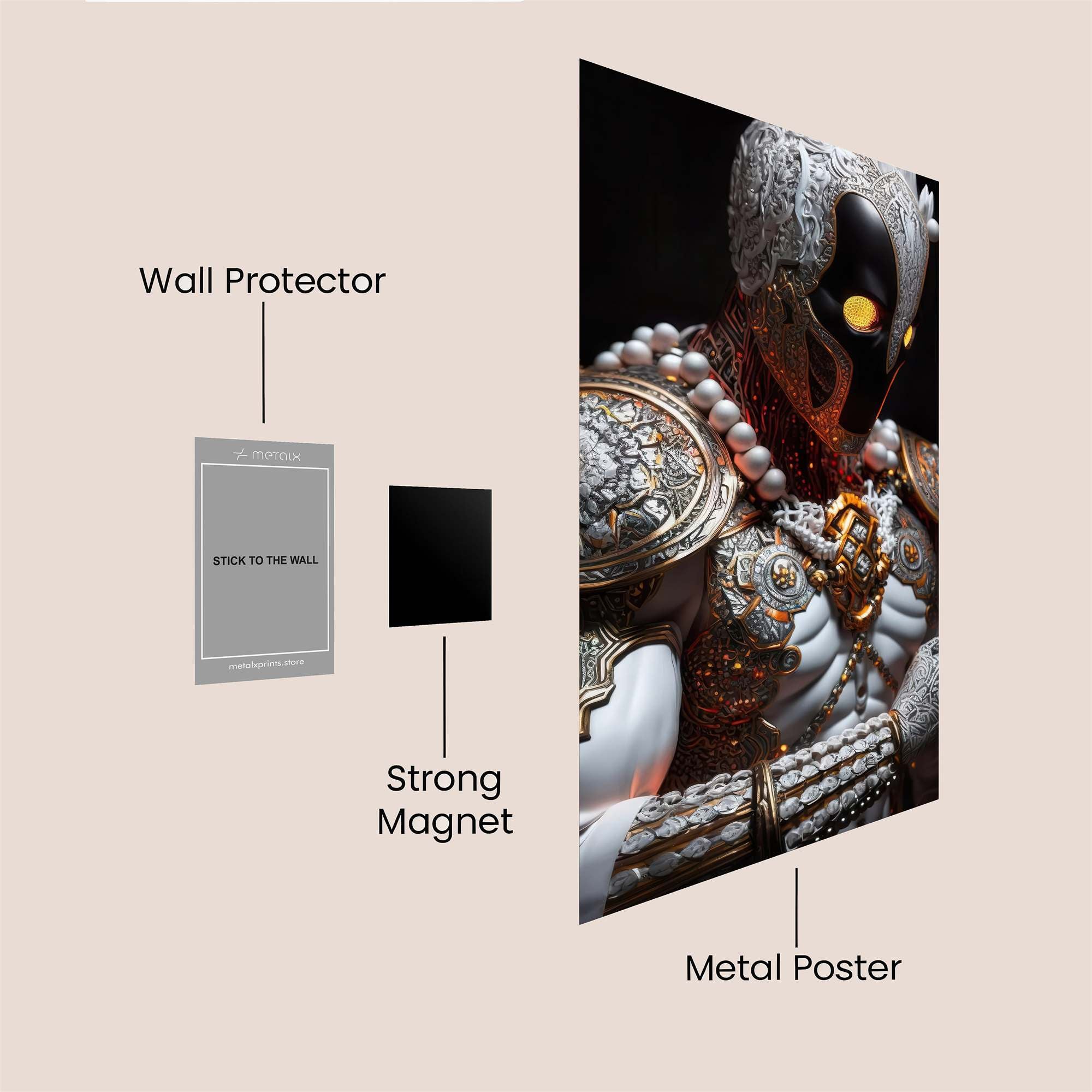 Knight Regal Safe Wall Magnetic / M