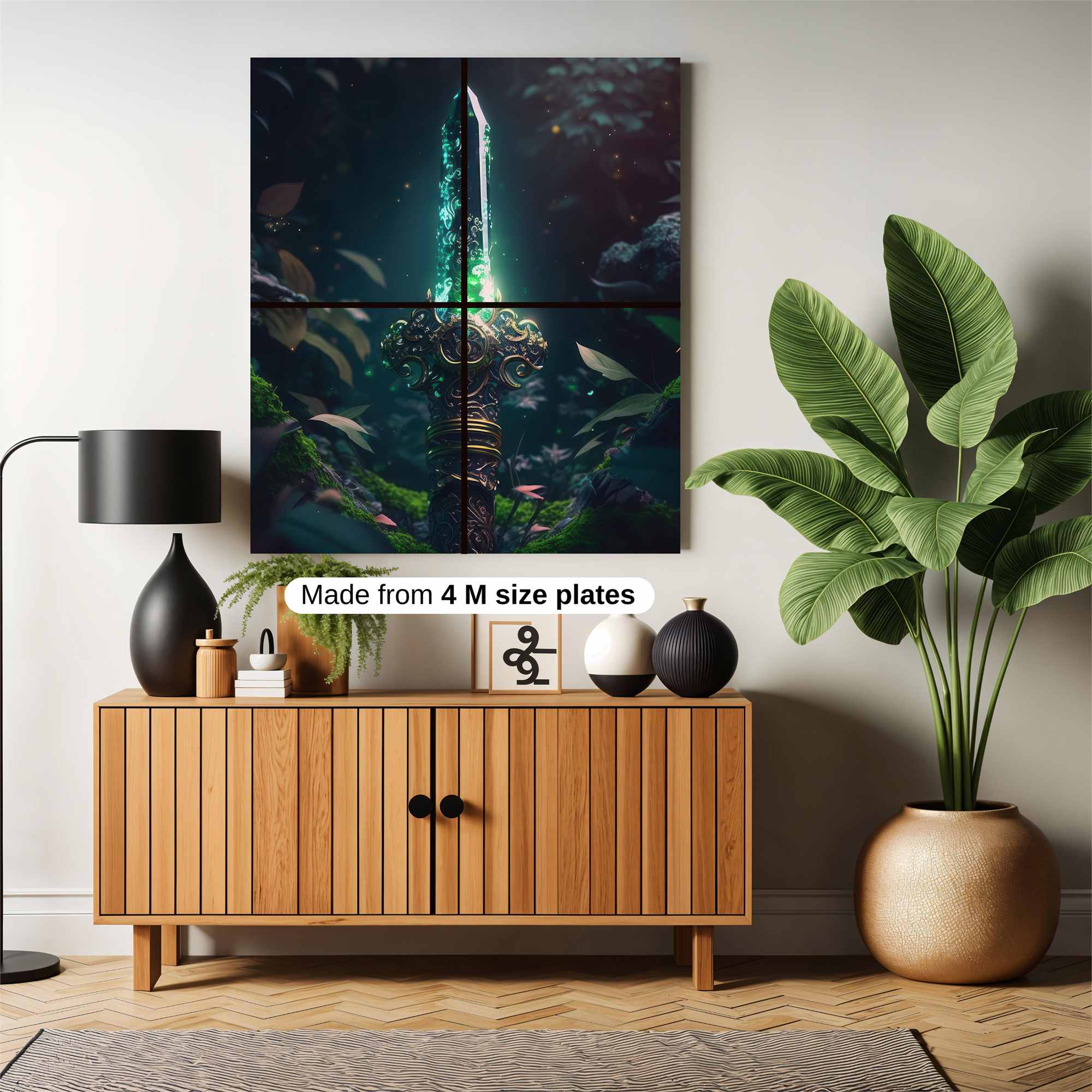 Emerald Whisper Safe Wall Magnetic / M