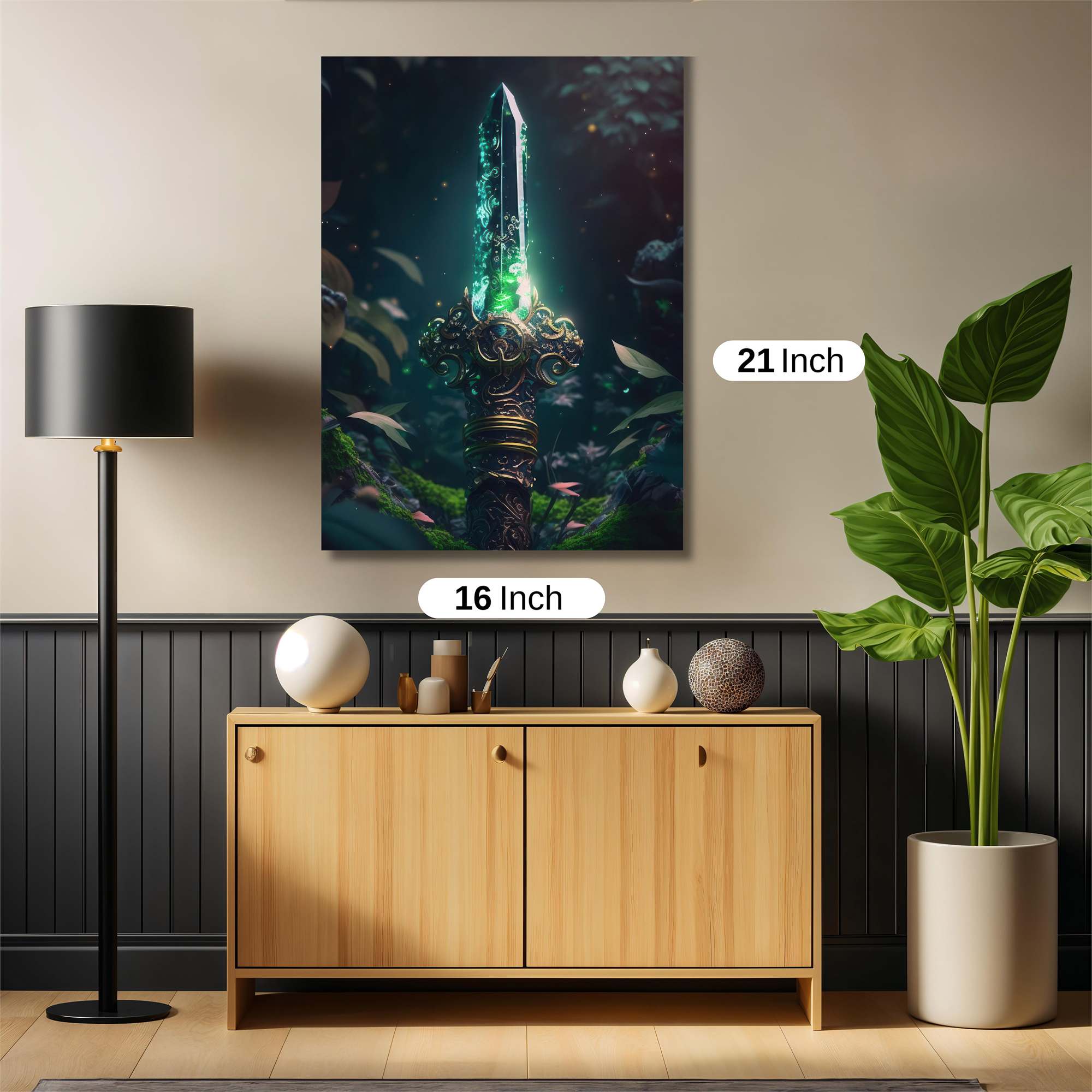 Emerald Whisper Safe Wall Magnetic / M