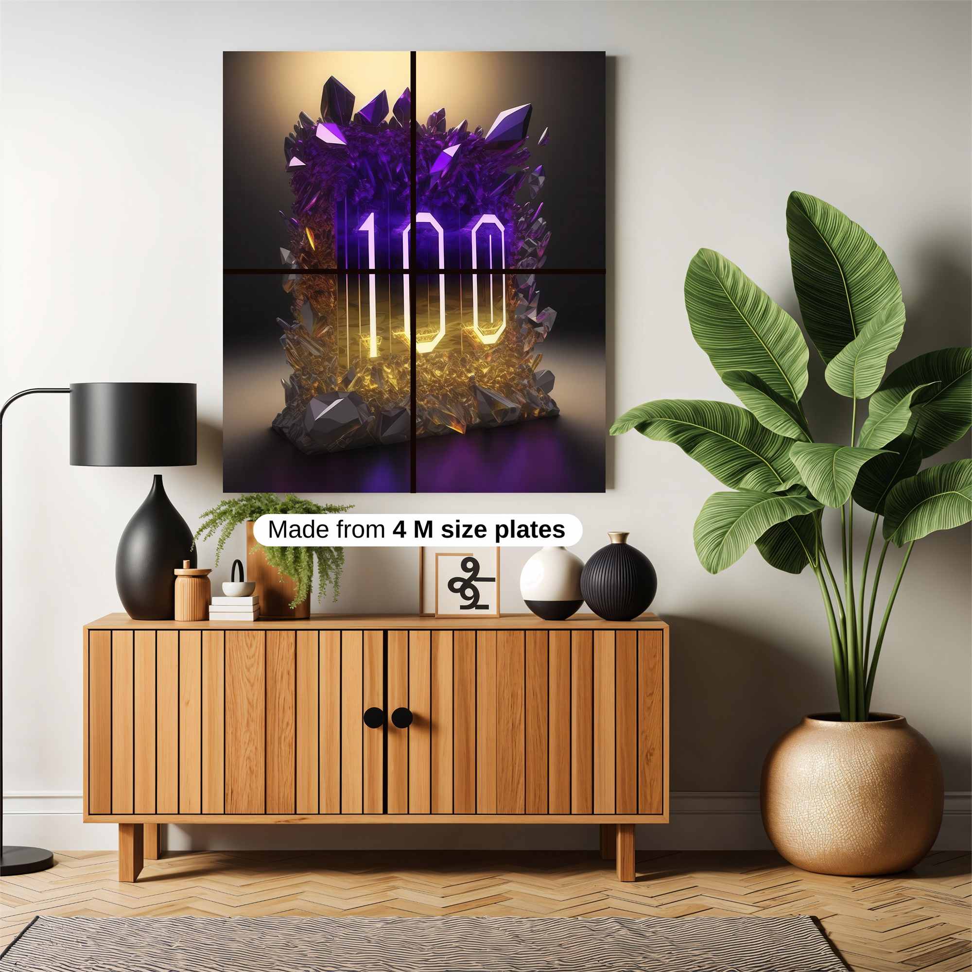 Crystal Celebration Safe Wall Magnetic / M