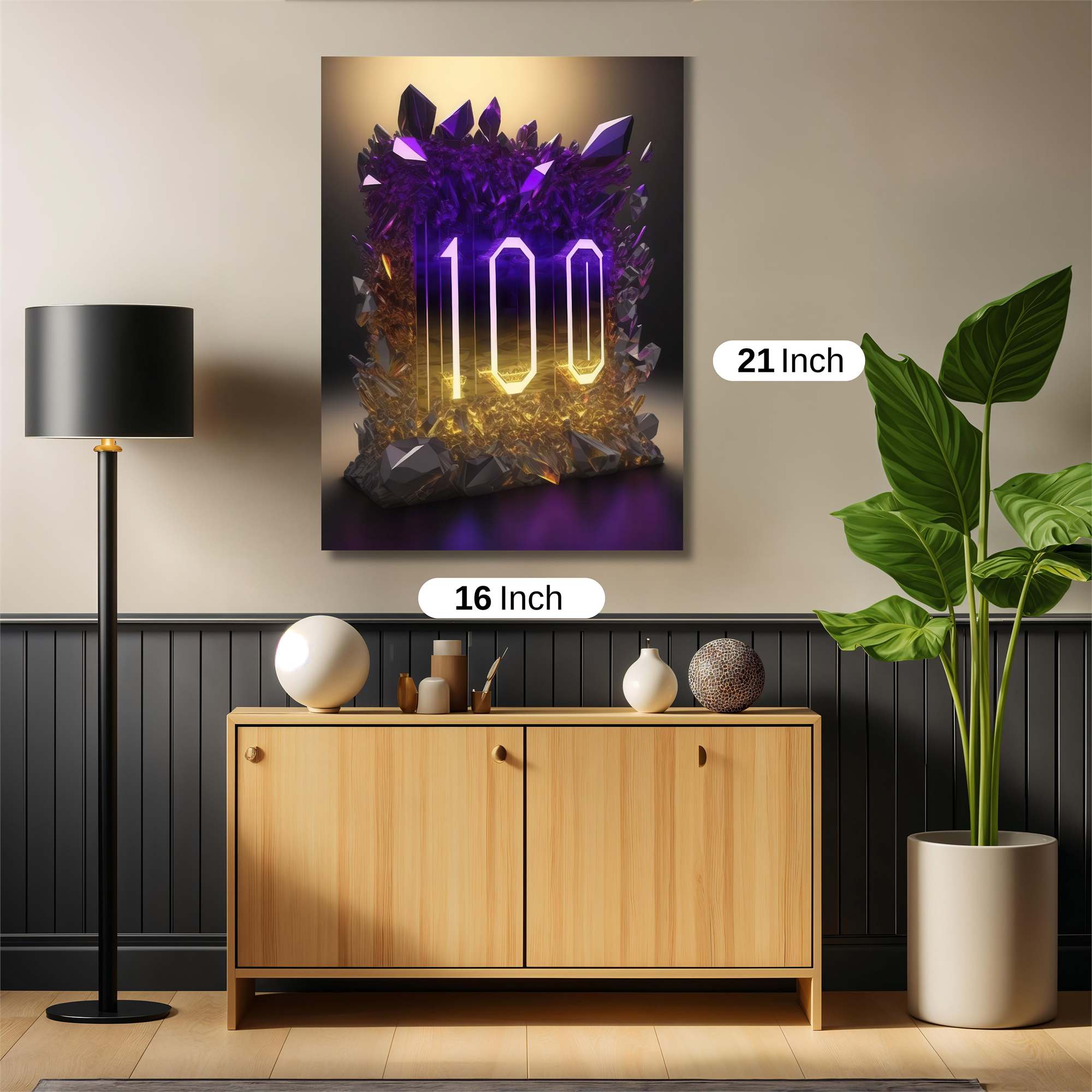 Crystal Celebration Safe Wall Magnetic / M
