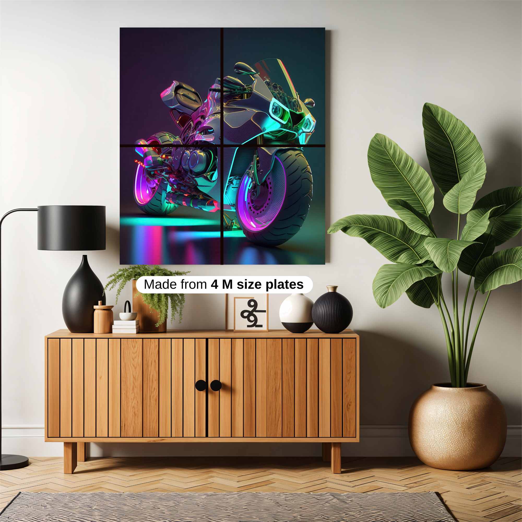 Neon Racer Safe Wall Magnetic / M