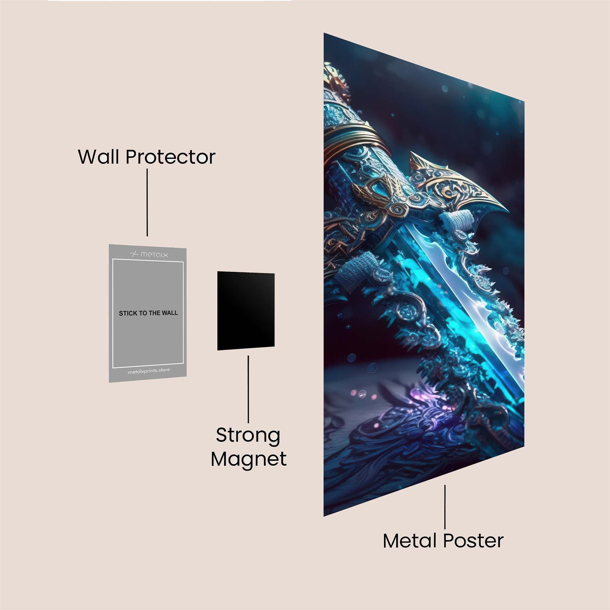 Frost Enigma Safe Wall Magnetic / M