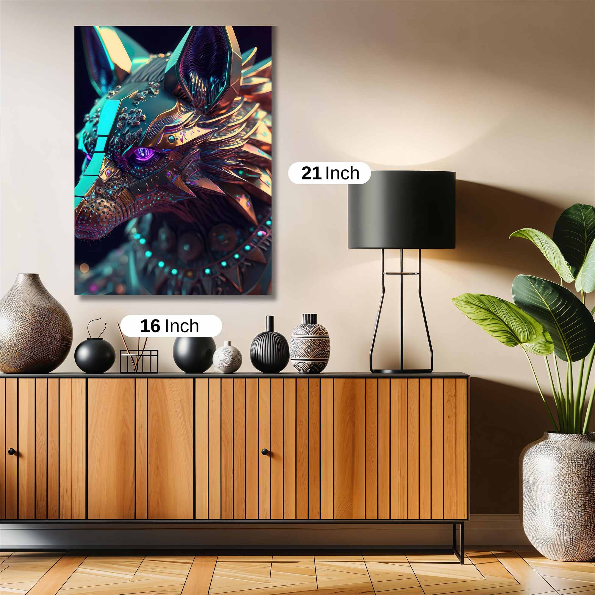 Cyberwolf Enigma Safe Wall Magnetic / M