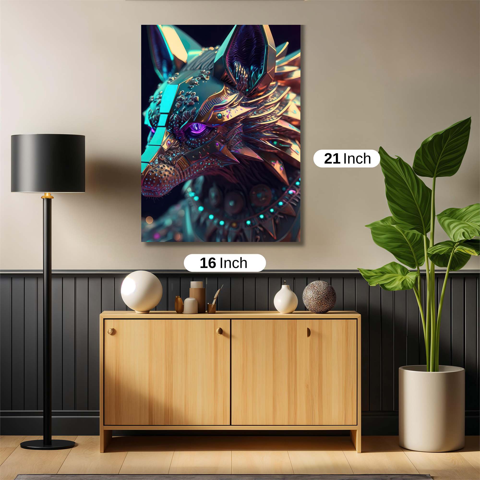 Cyberwolf Enigma Safe Wall Magnetic / M