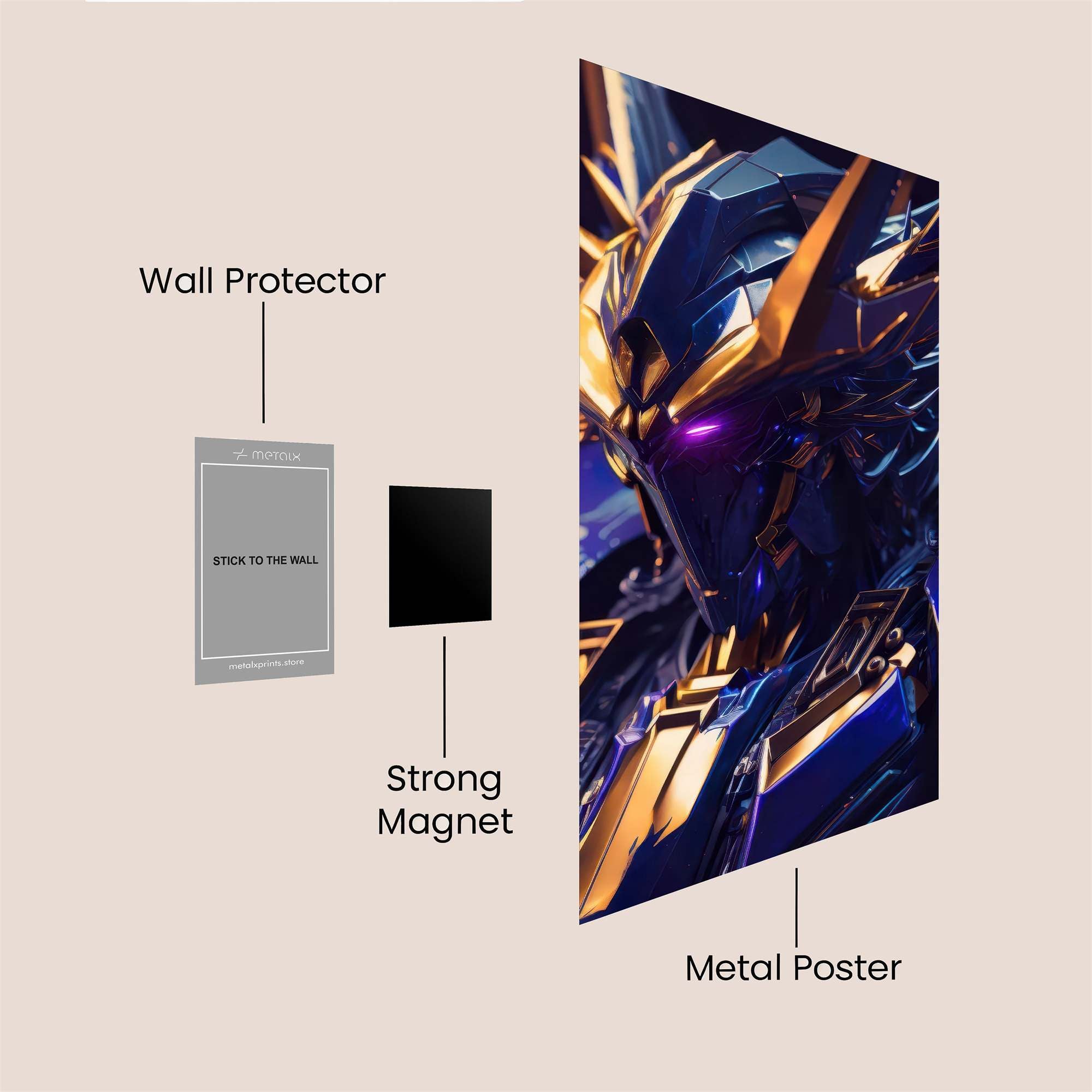 Amuro Regal Safe Wall Magnetic / M