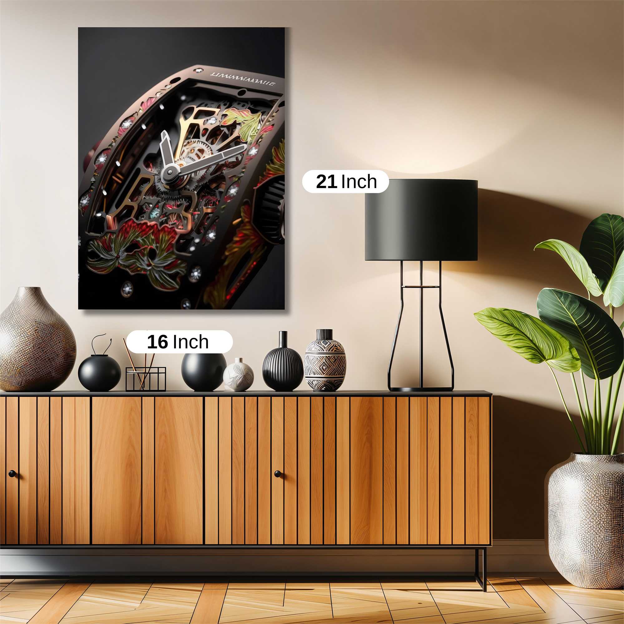 Timepiece Elegance Safe Wall Magnetic / M