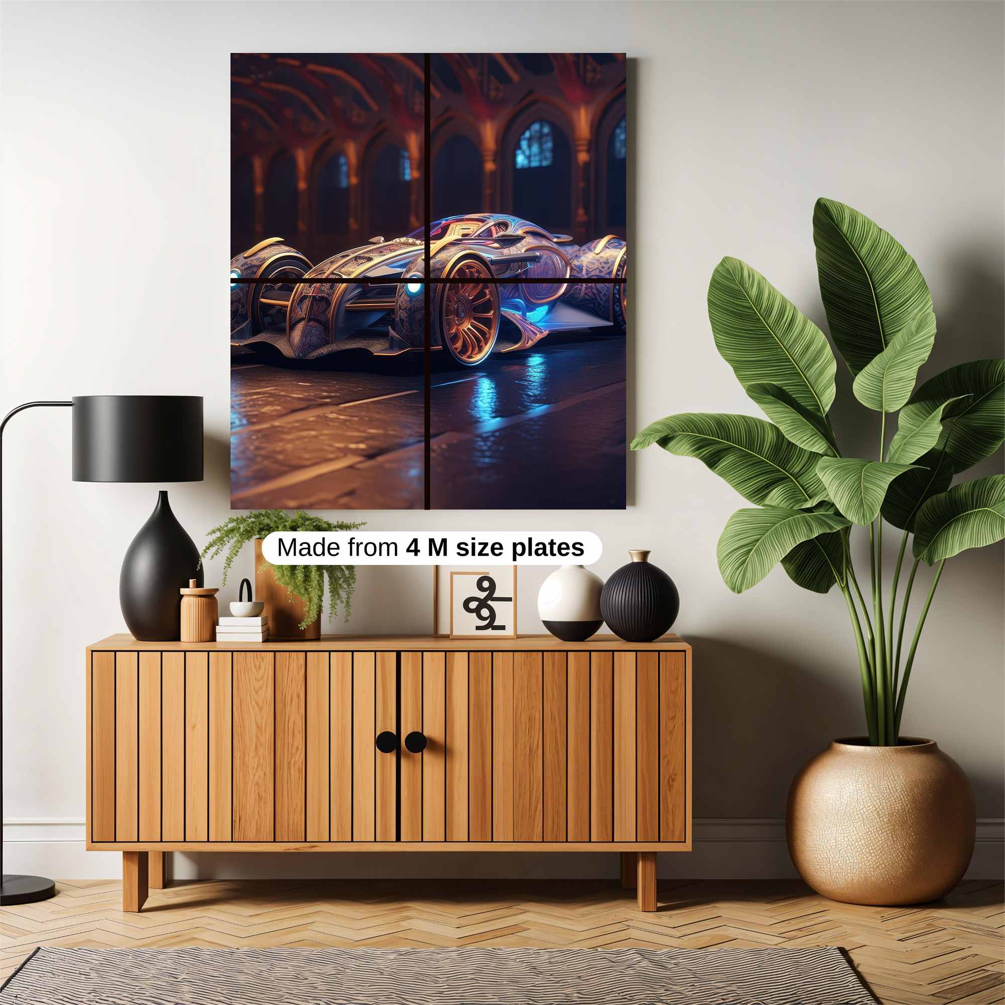 Neon Majesty Safe Wall Magnetic / M