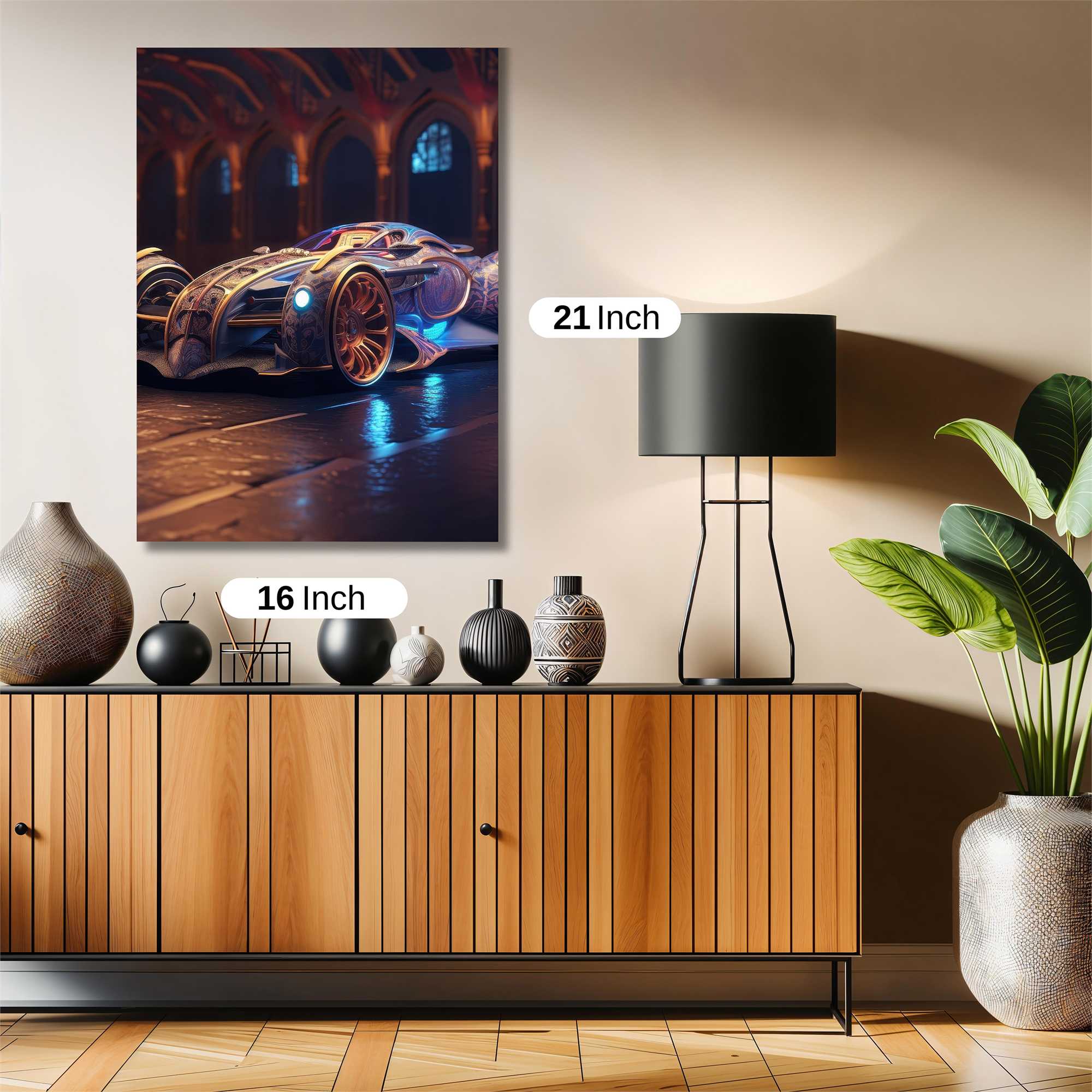 Neon Majesty Safe Wall Magnetic / M