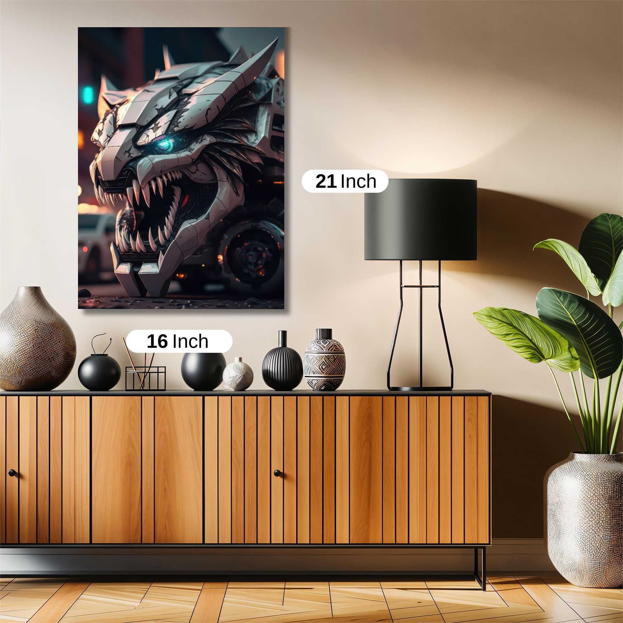 Mech Menace Safe Wall Magnetic / M