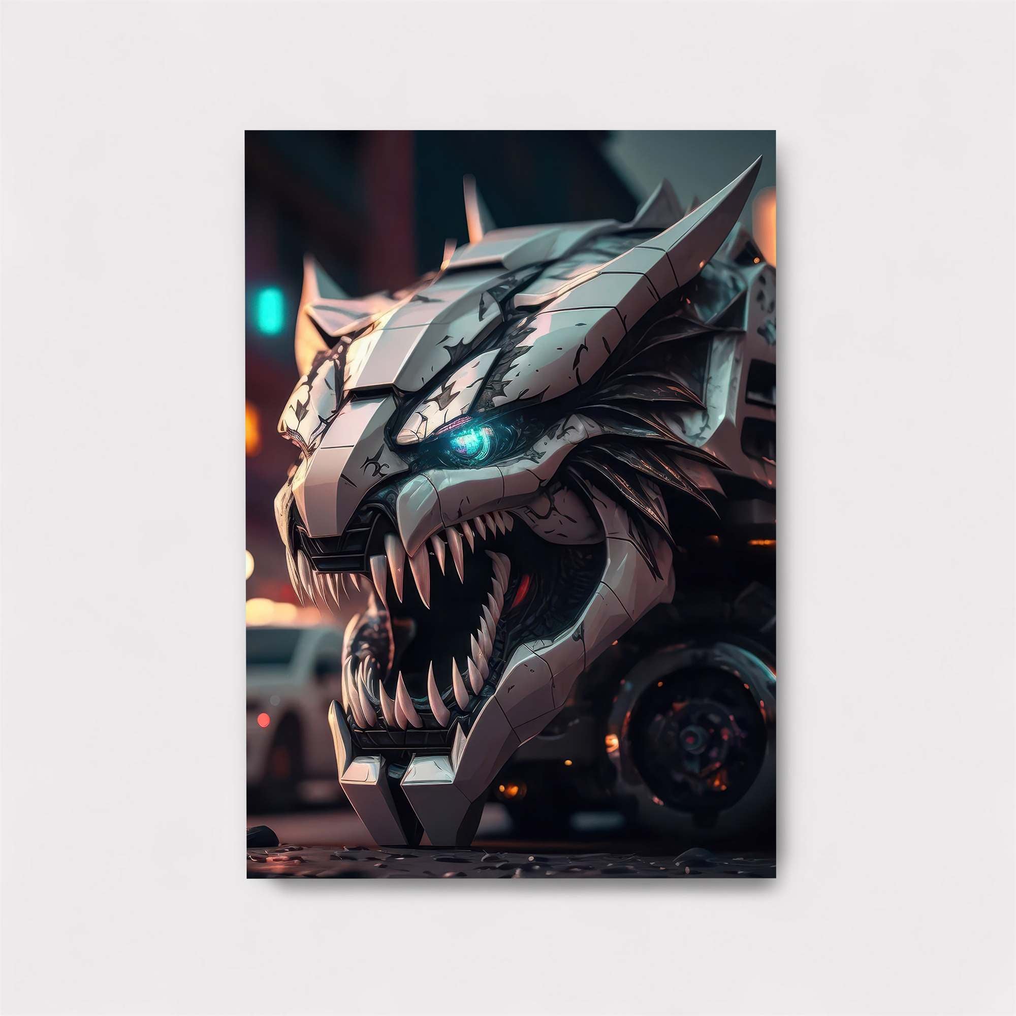 Mech Menace Safe Wall Magnetic / M