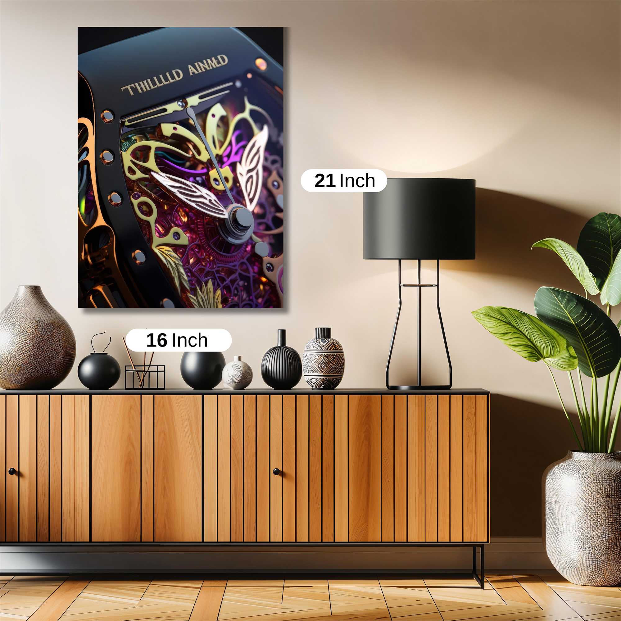 Butterfly Elegance Safe Wall Magnetic / M