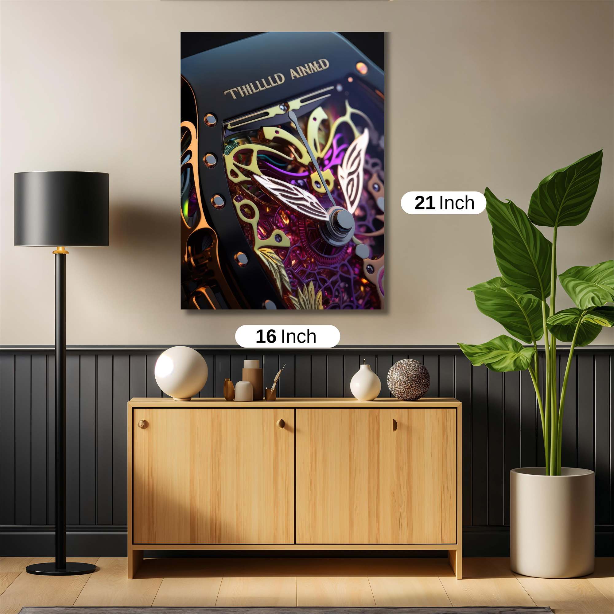 Butterfly Elegance Safe Wall Magnetic / M