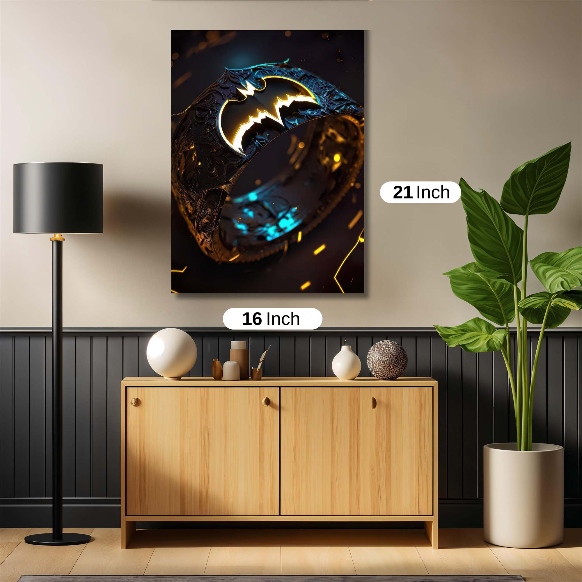 Batman Enigma Safe Wall Magnetic / M