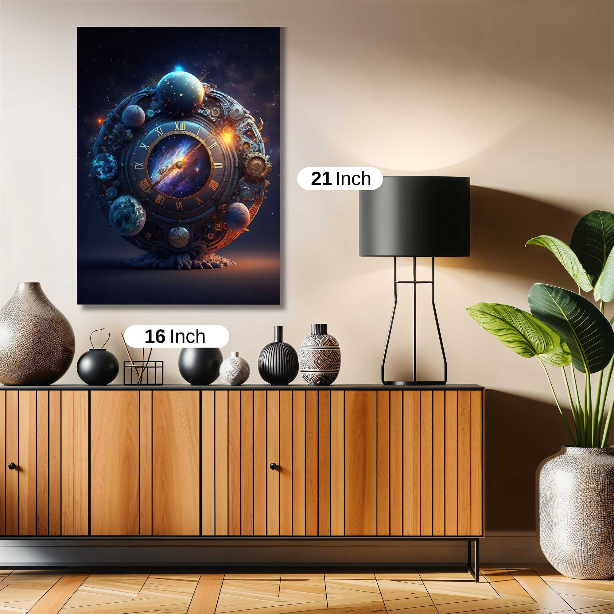 Cosmic Clock Safe Wall Magnetic / M