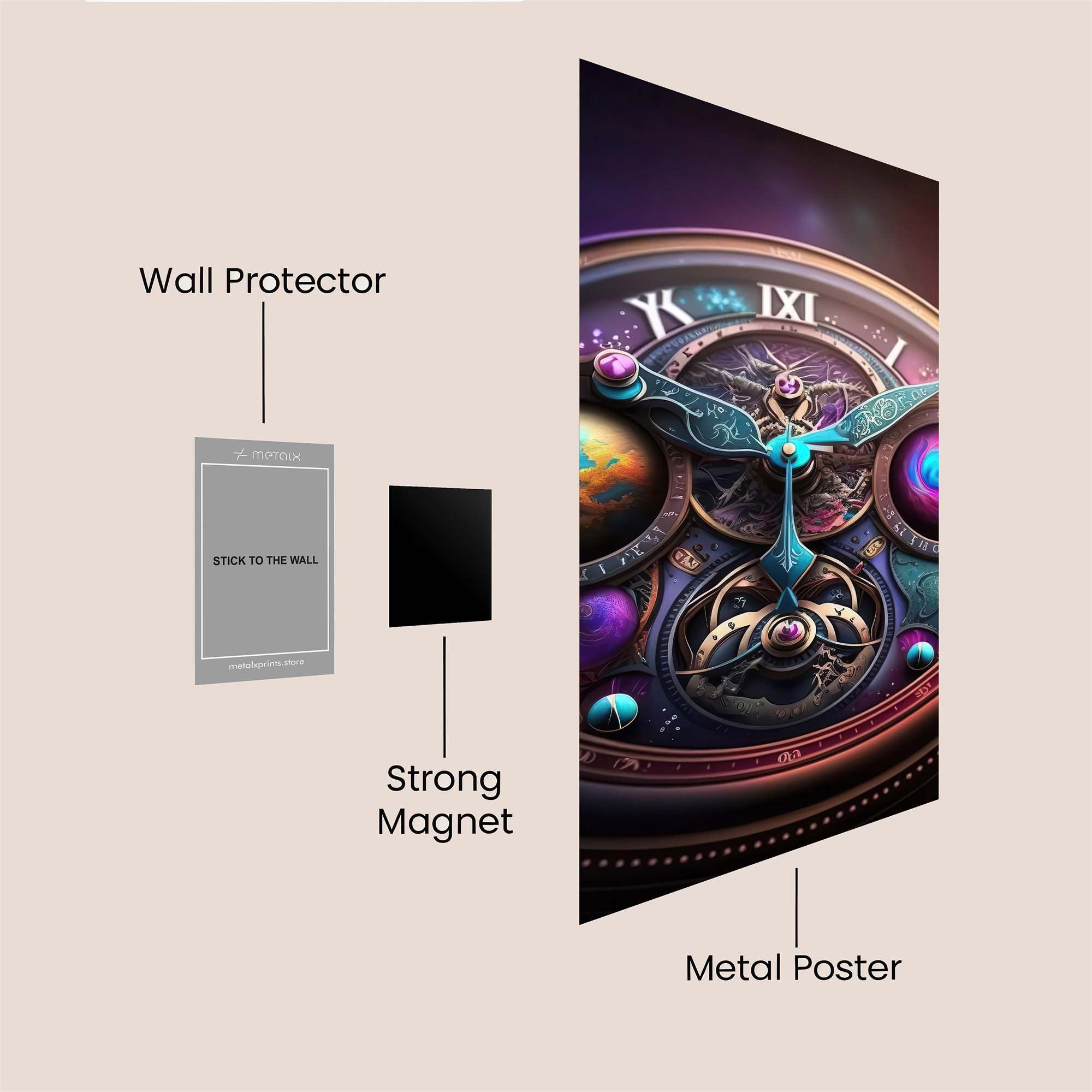 Cosmic Whimsy Safe Wall Magnetic / M