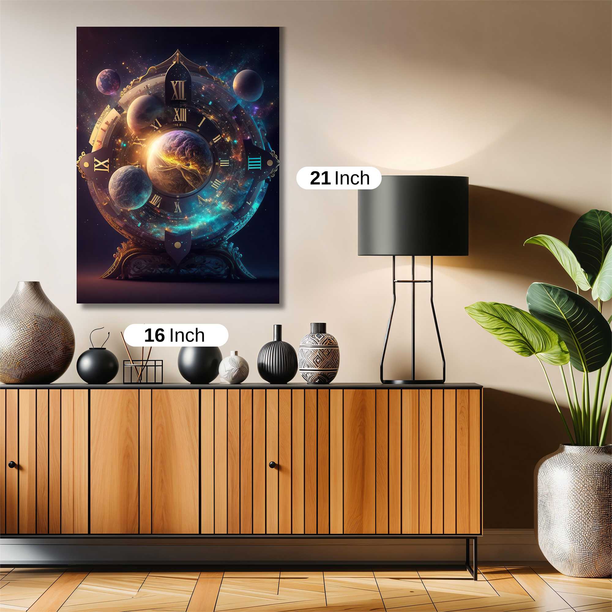 Cosmic Clock Safe Wall Magnetic / M