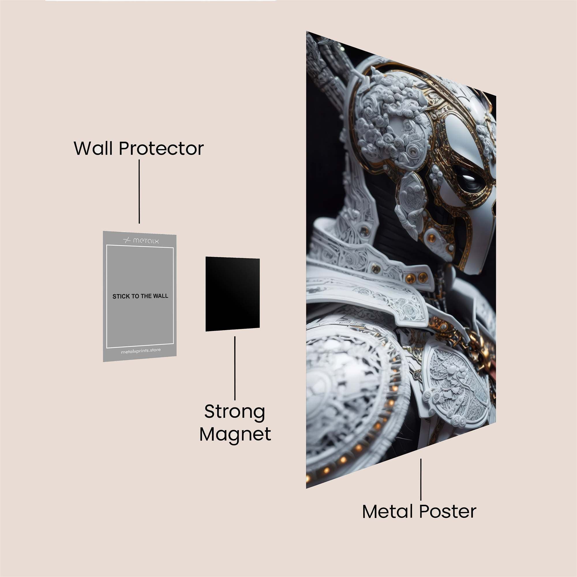 Deadpool Regal Safe Wall Magnetic / M