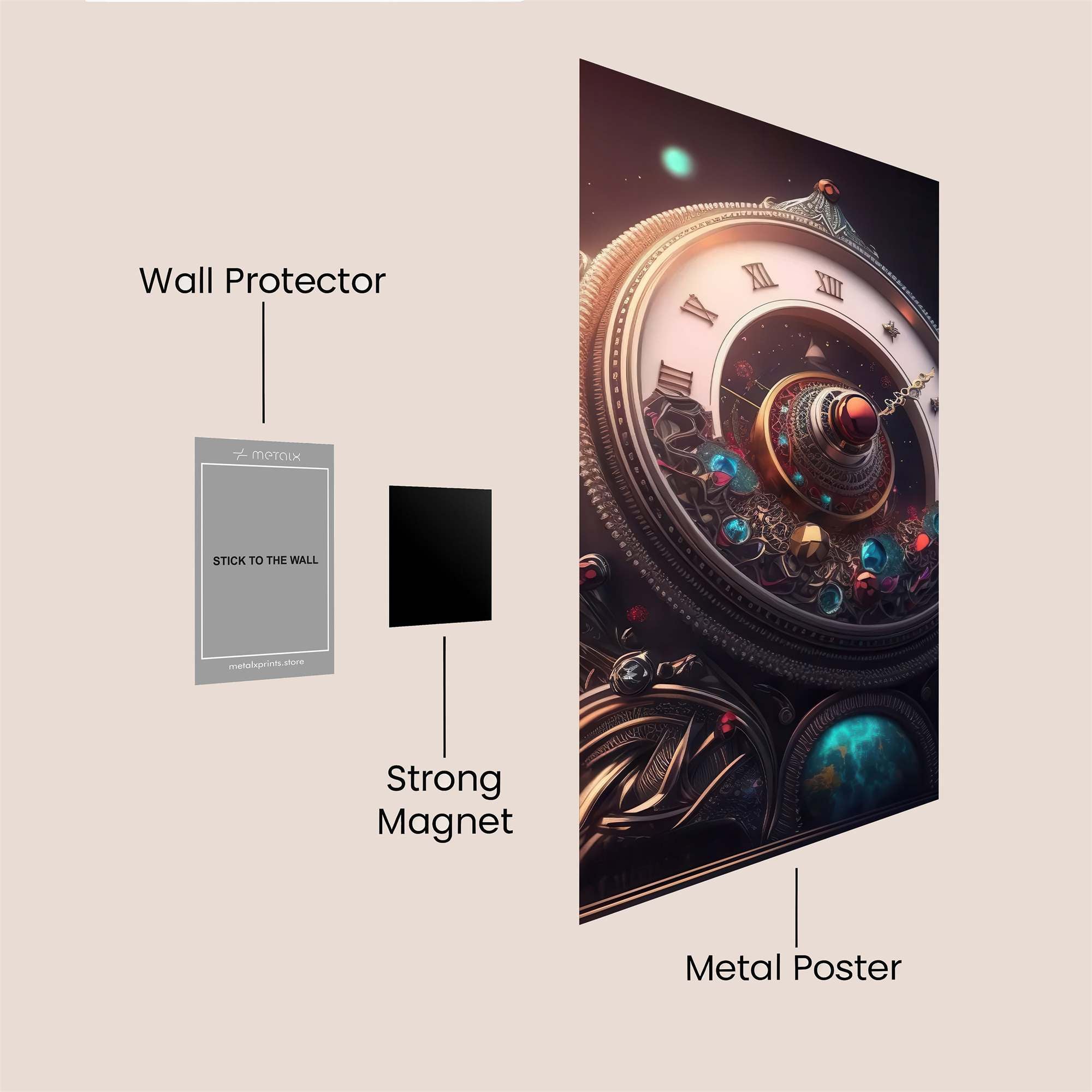 Clockwork Dream Safe Wall Magnetic / M